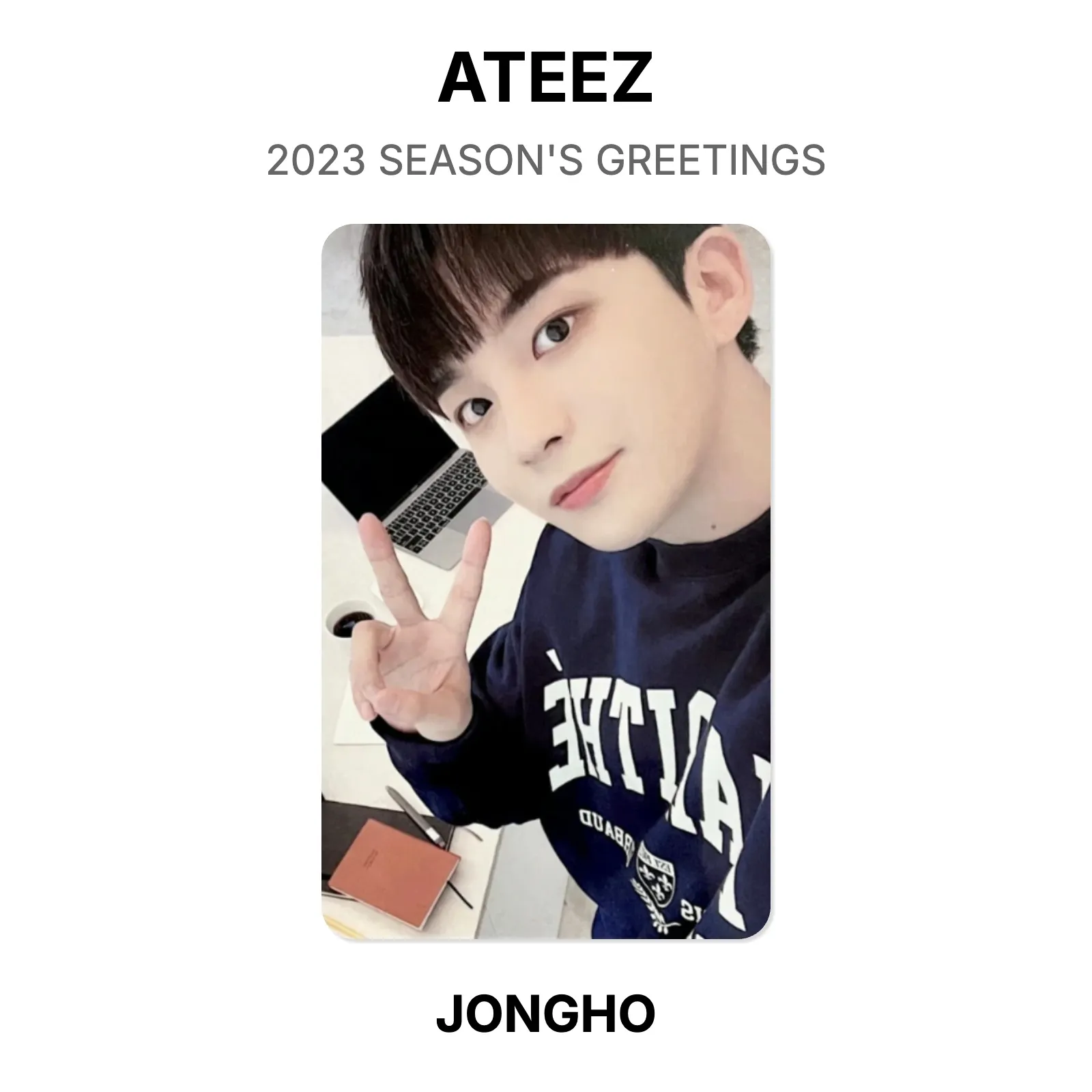 ATEEZ 2023 SEASON'S GREETINGS Official Photocard KPOP Special Gift