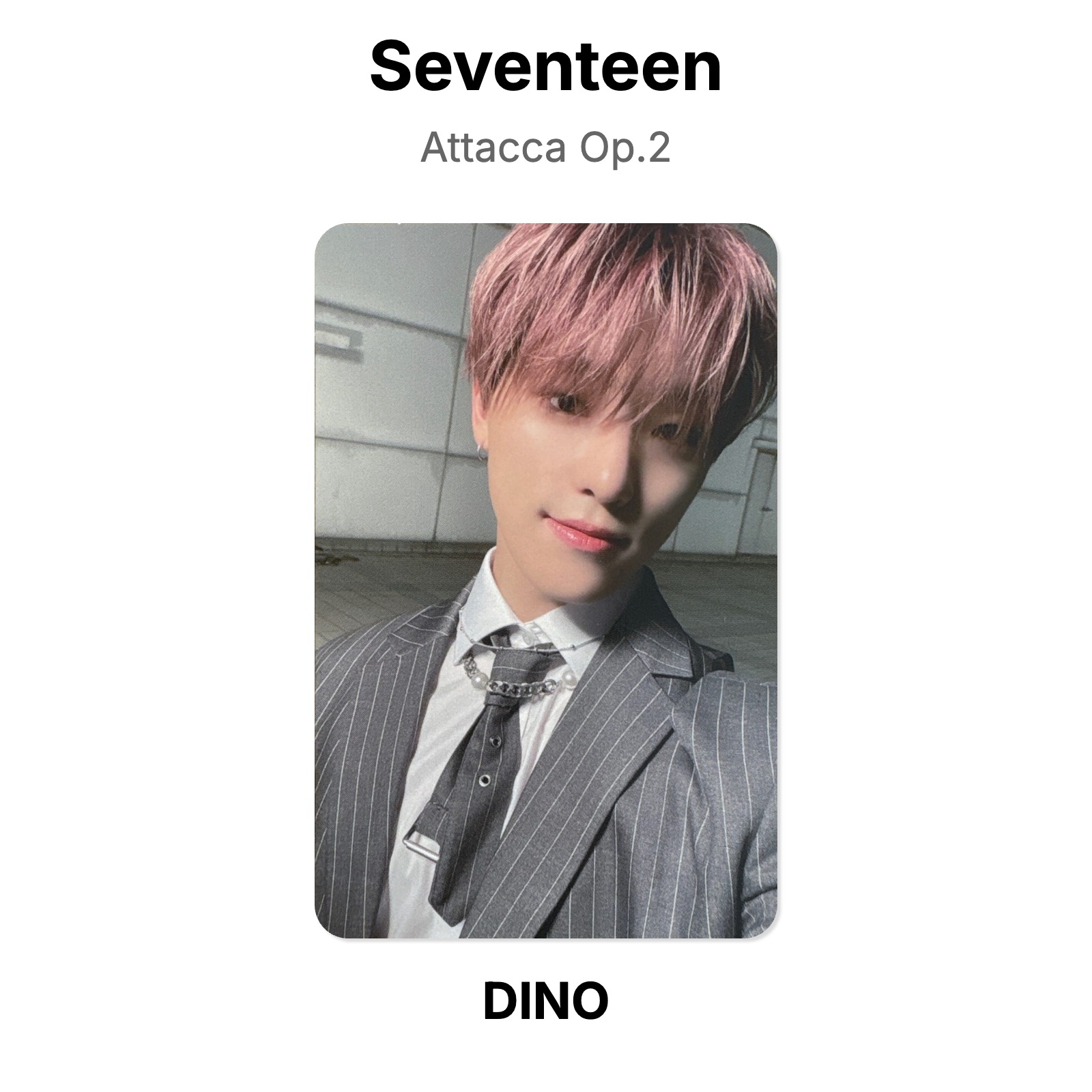 Seventeen Attacca Op.2 Official Photocard KPOP Free Gift | eBay