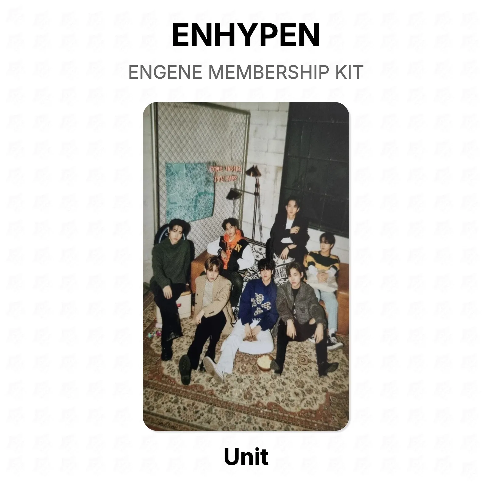 ENHYPEN Engene Membership Kit Official Photocard KPOP Special Gift