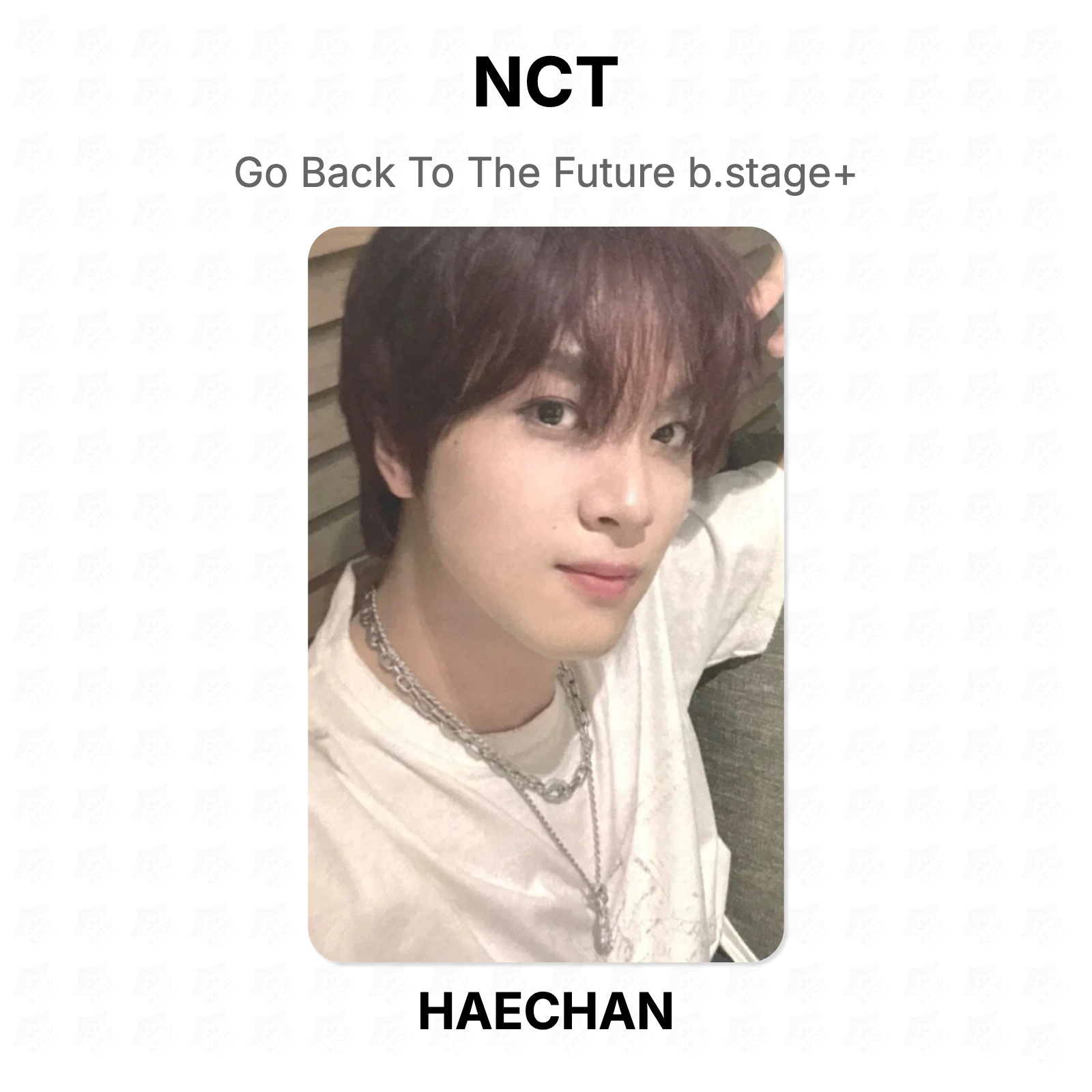 NCT Go Back To The Future b.stage+ Official Photocard KPOP Special Gift