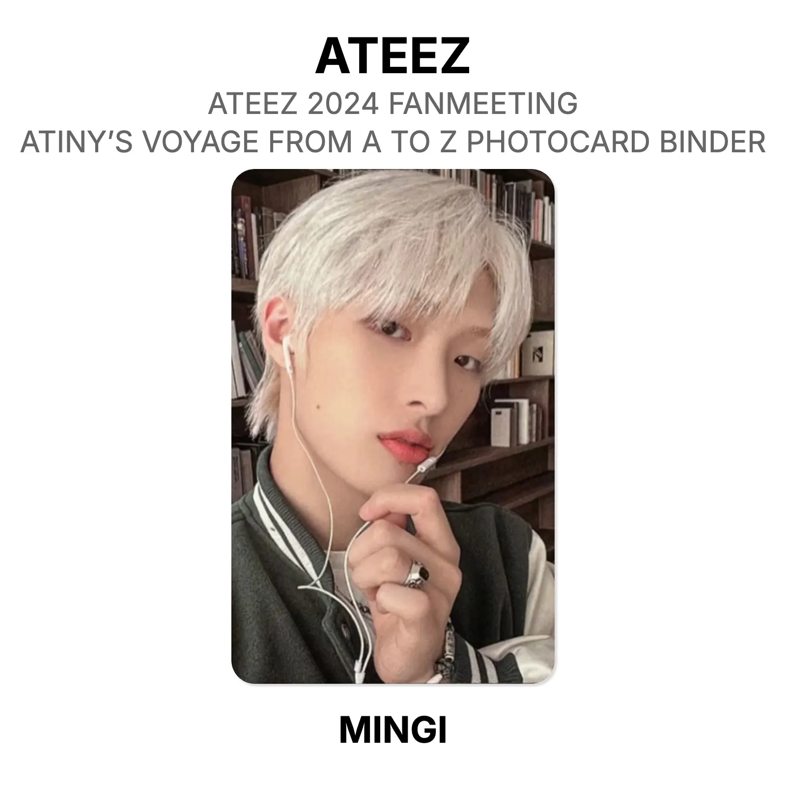 ATEEZ ATEEZ 2024 FANMEETING ATINY'S VOYAGE FROM A TO Z PHOTOCARD