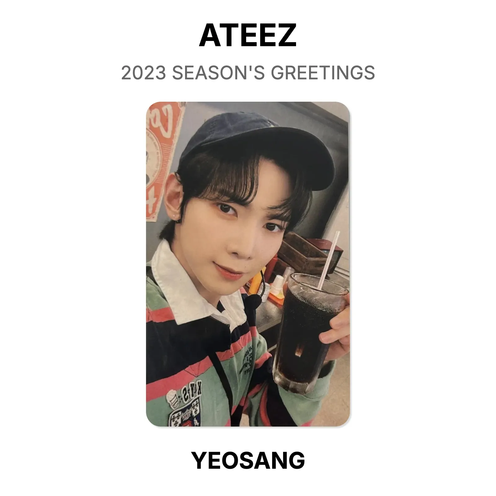 ATEEZ 2023 SEASON'S GREETINGS Official Photocard KPOP Special Gift