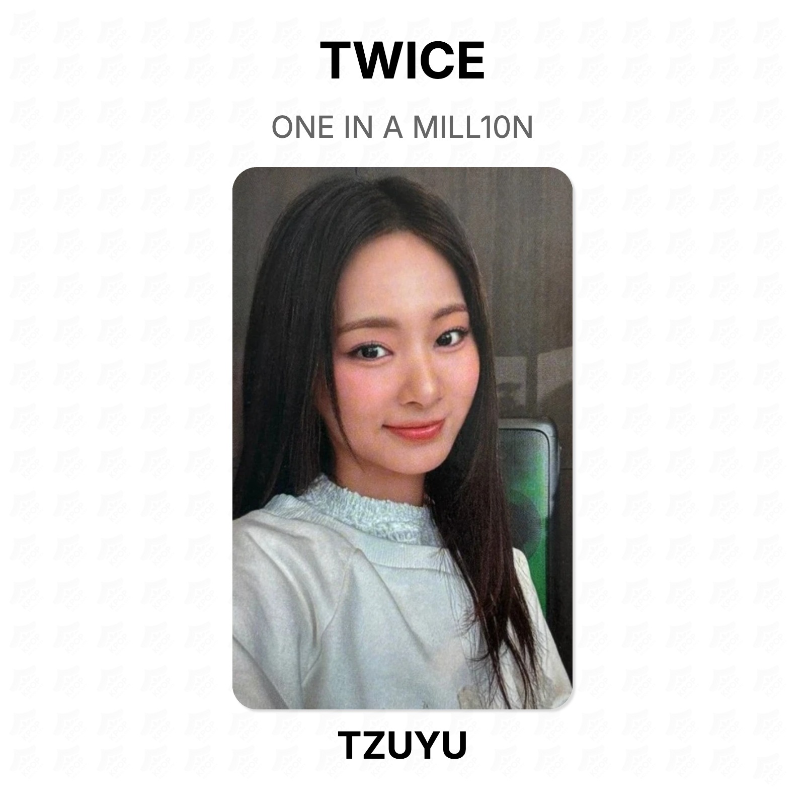 TWICE ONE IN A MILL10N Official Photocard KPOP Special Gift
