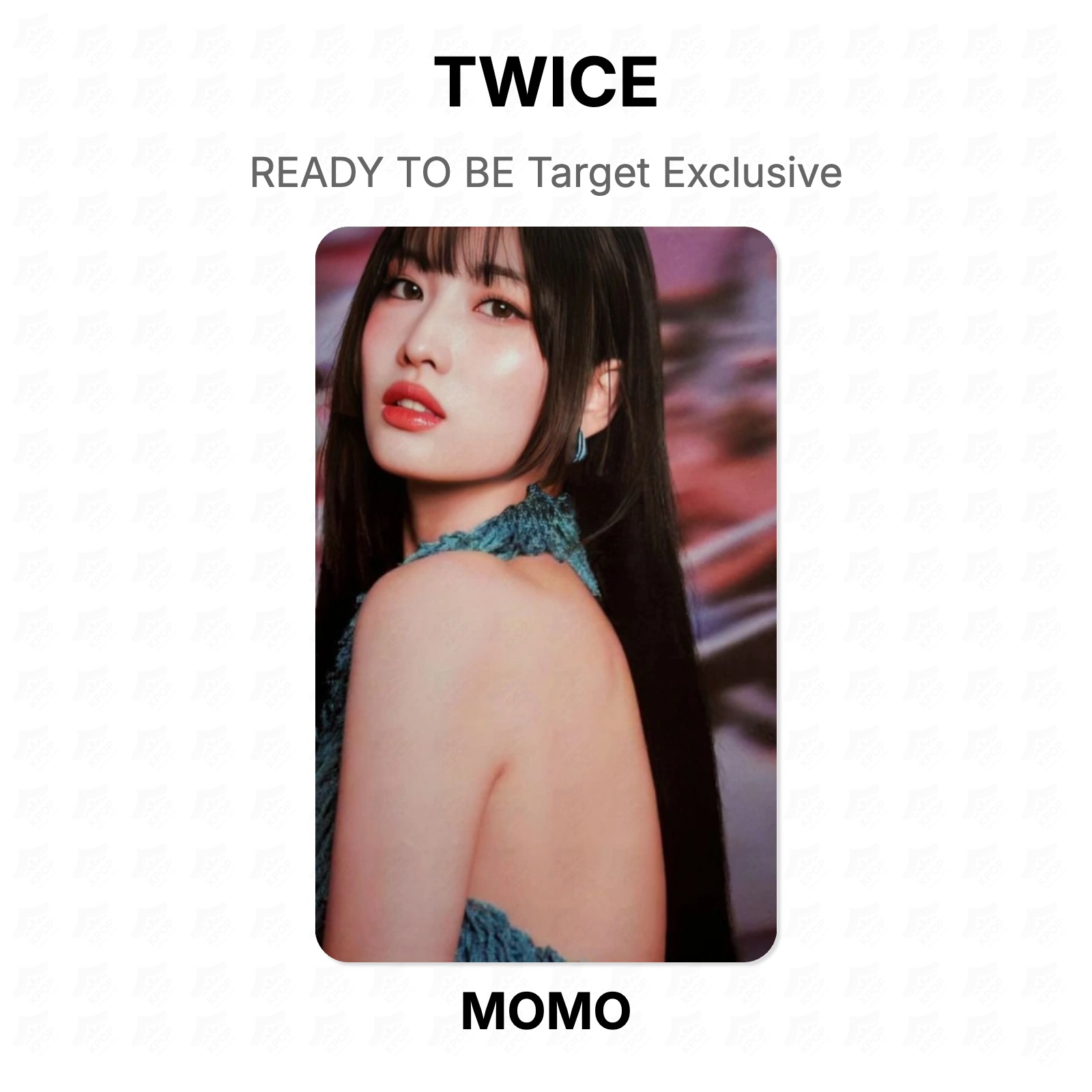TWICE READY TO BE Target Exclusive Official Photocard KPOP Special Gift