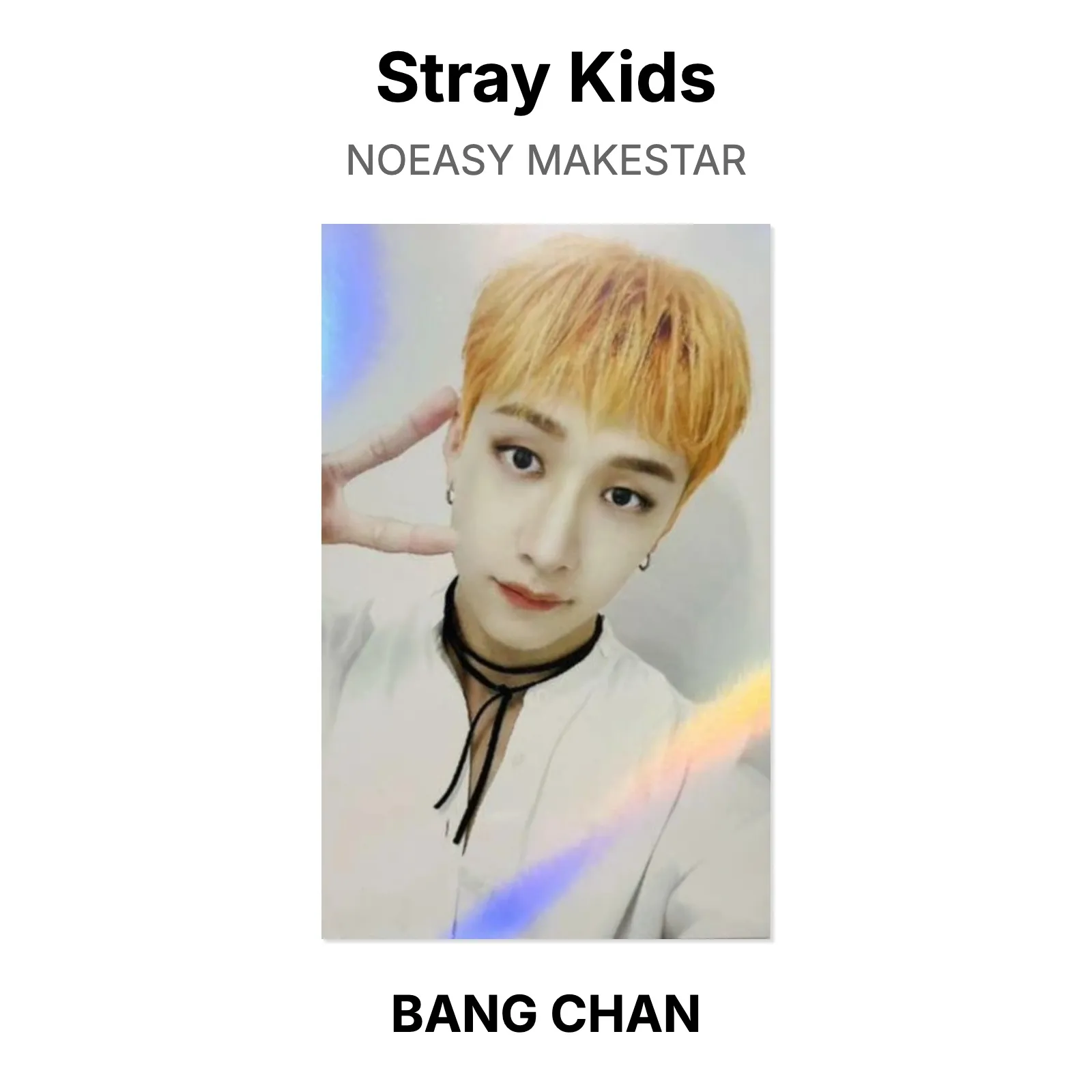 Stray Kids NOEASY MAKESTAR Official Photocard KPOP Special Gift | eBay