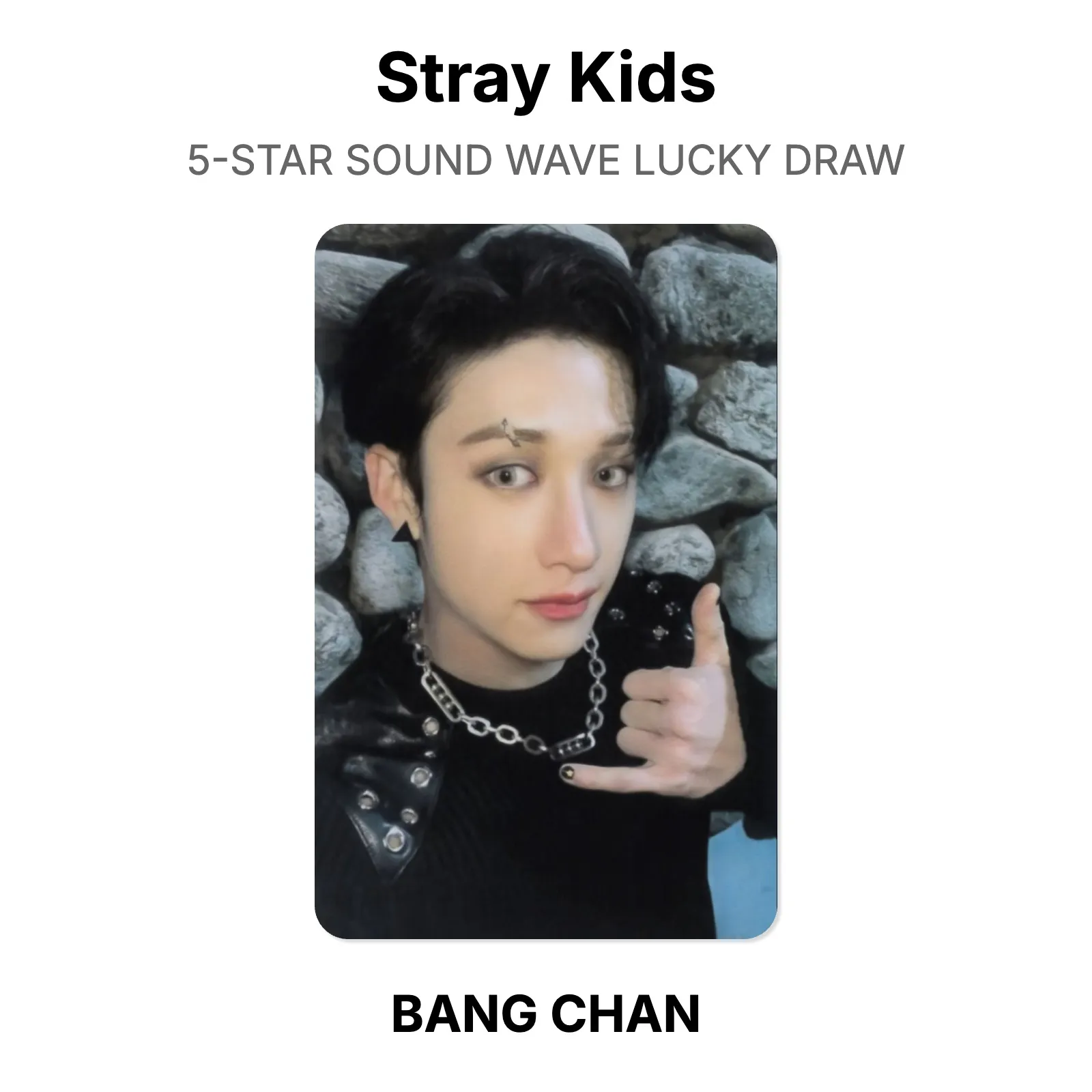 Stray Kids 5-STAR SOUND WAVE LUCKY DRAW Official Photocard KPOP Special Gift