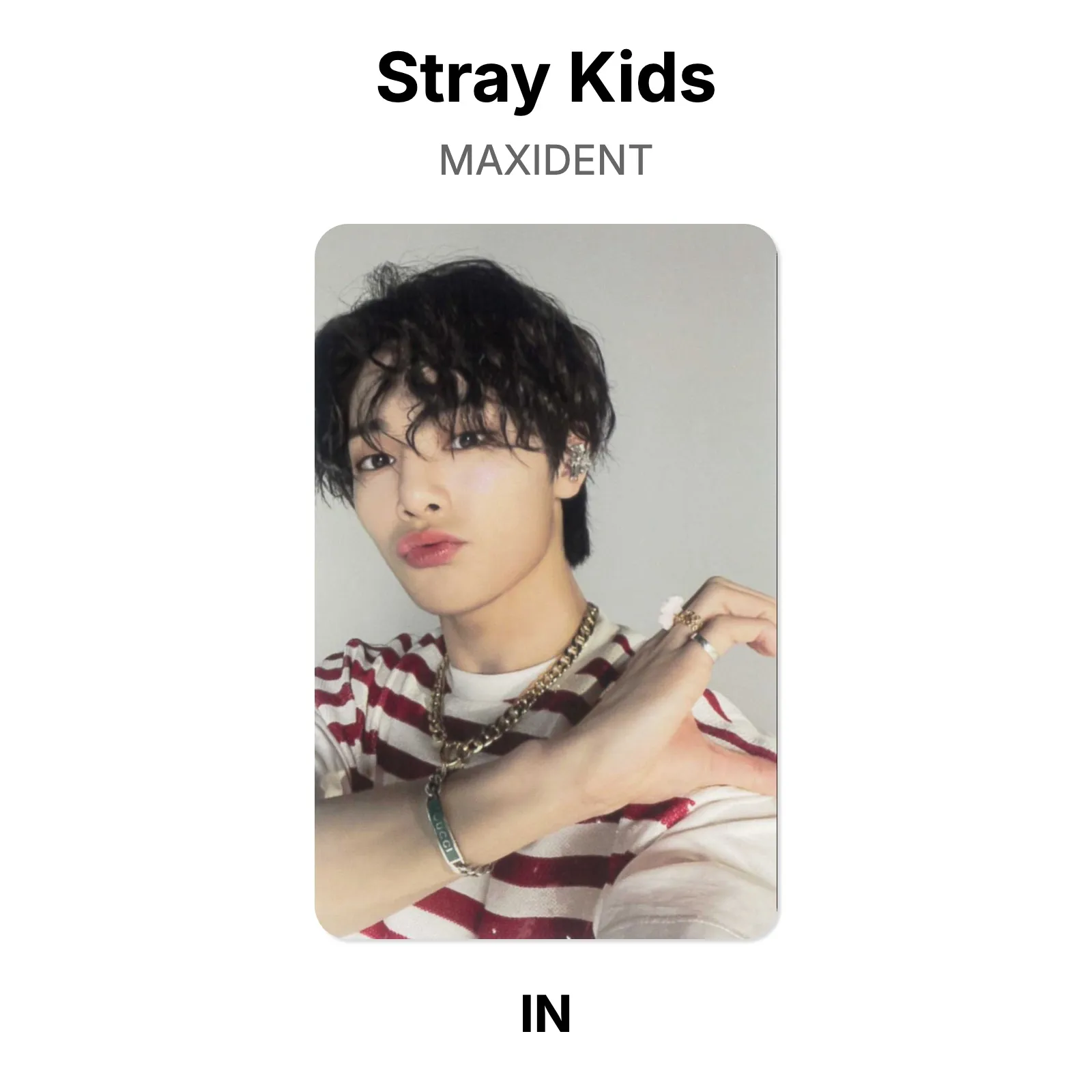 Stray Kids MAXIDENT Official Photocard KPOP Special Gift | eBay