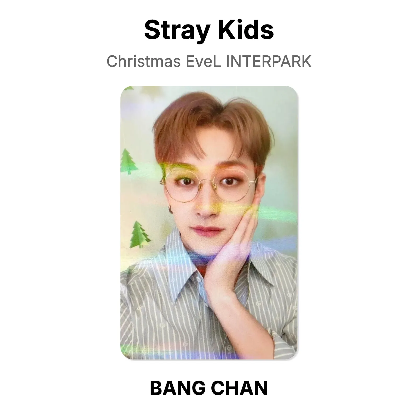 Stray Kids Christmas EveL INTERPARK Official Photocard KPOP