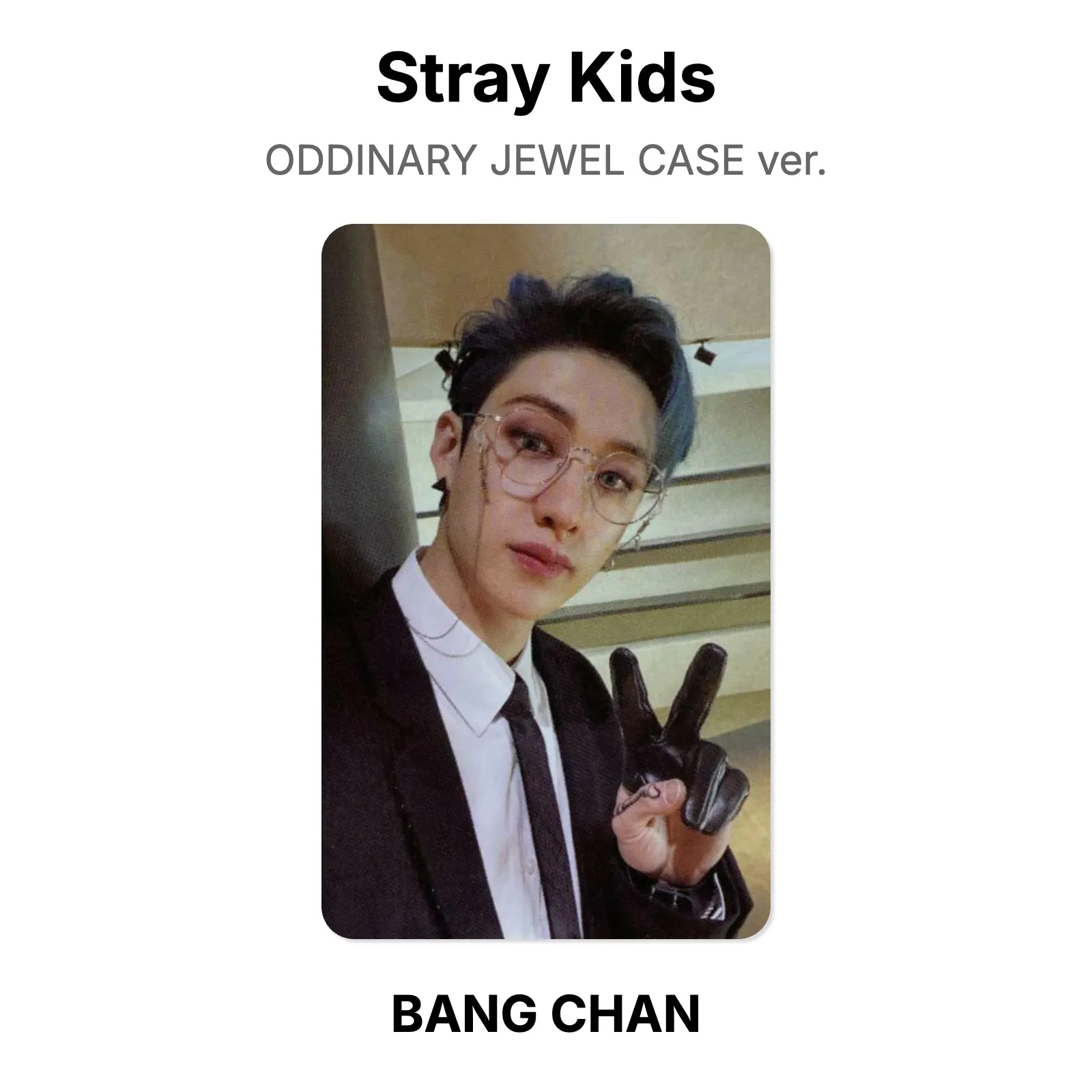 Stray Kids ODDINARY JEWEL CASE ver. Official Photocard KPOP Special Gift