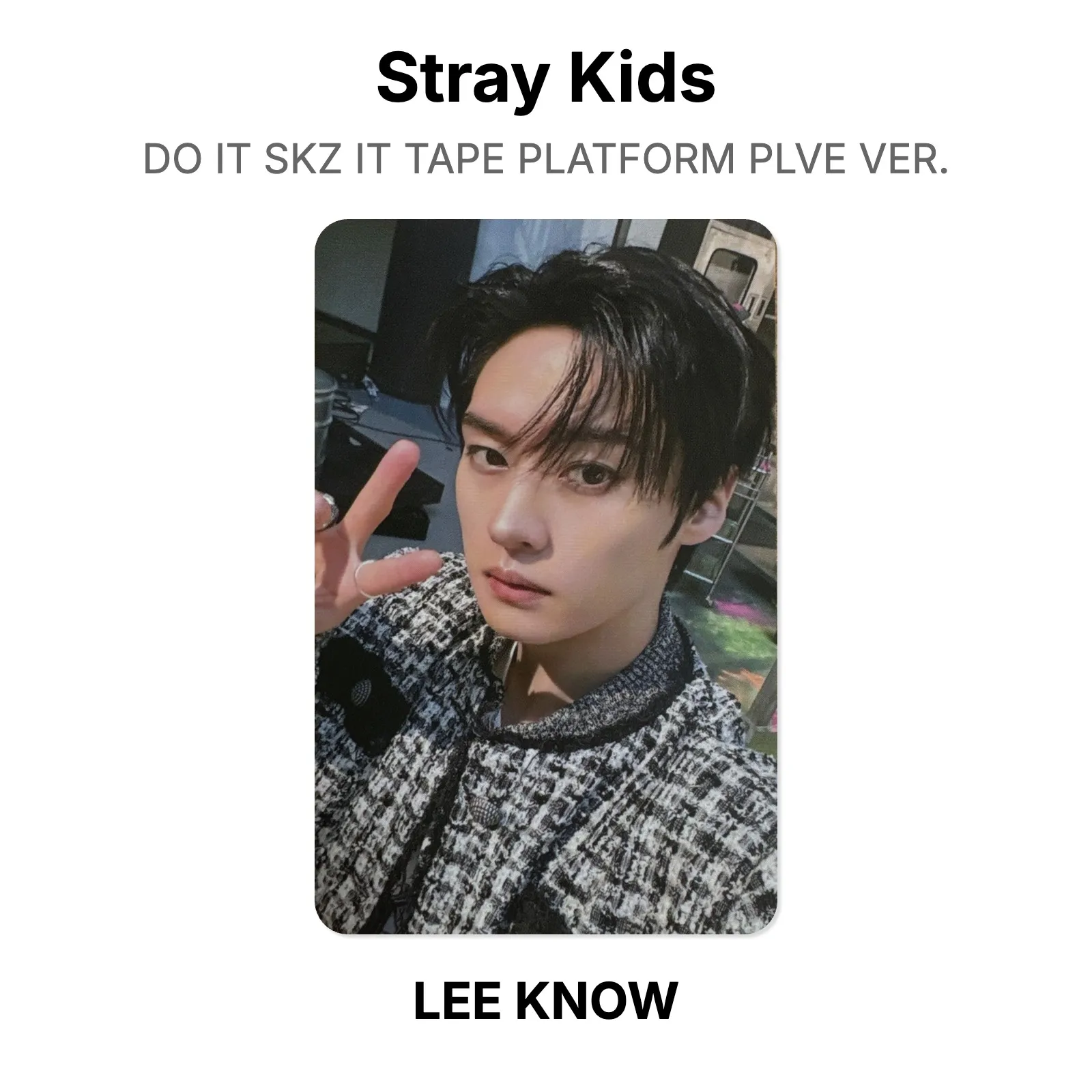 Stray Kids DO IT SKZ IT TAPE PLATFORM PLVE VER. Official KPOP Special Gift