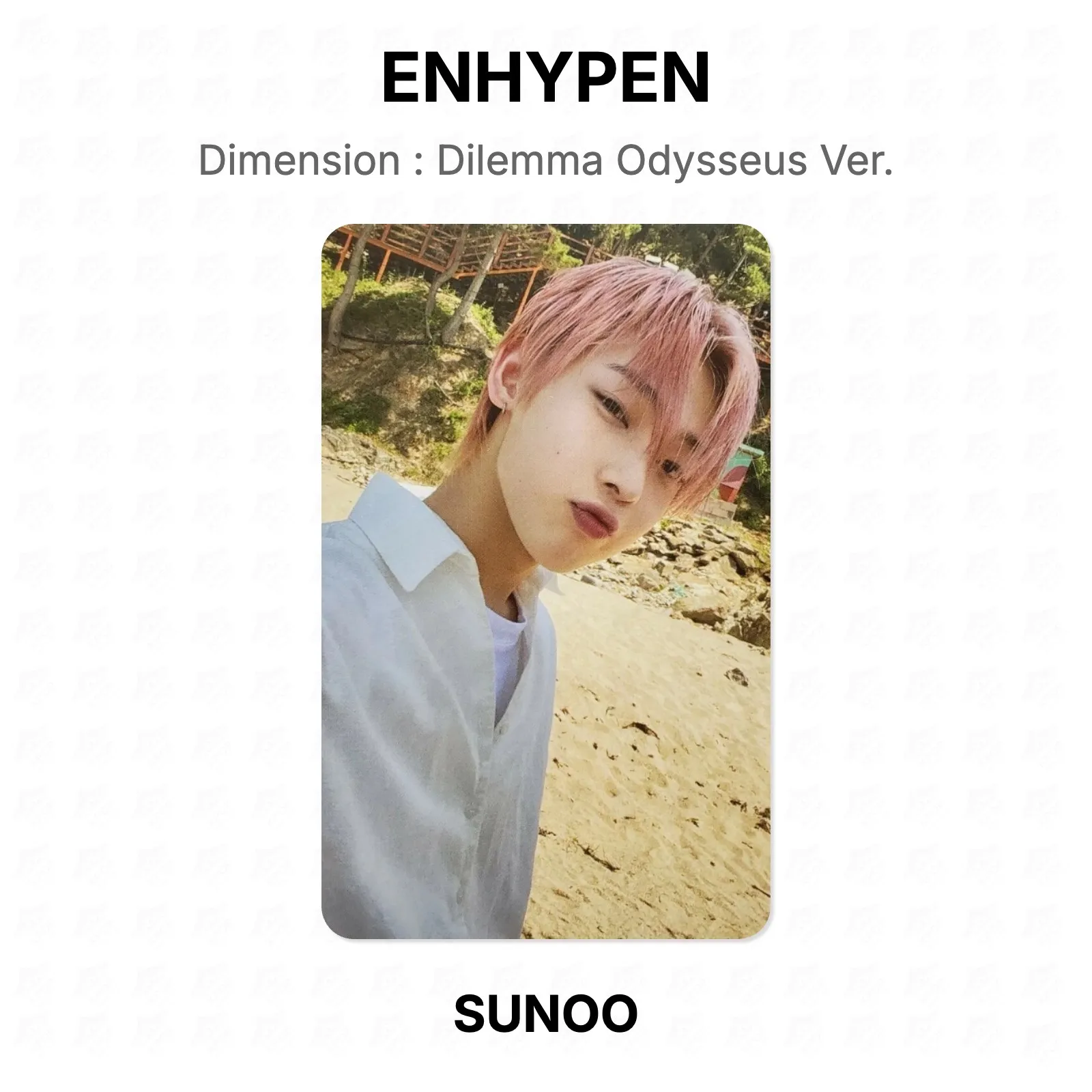 ENHYPEN Dimension : Dilemma Odysseus Ver. Official Photocard KPOP Special Gift