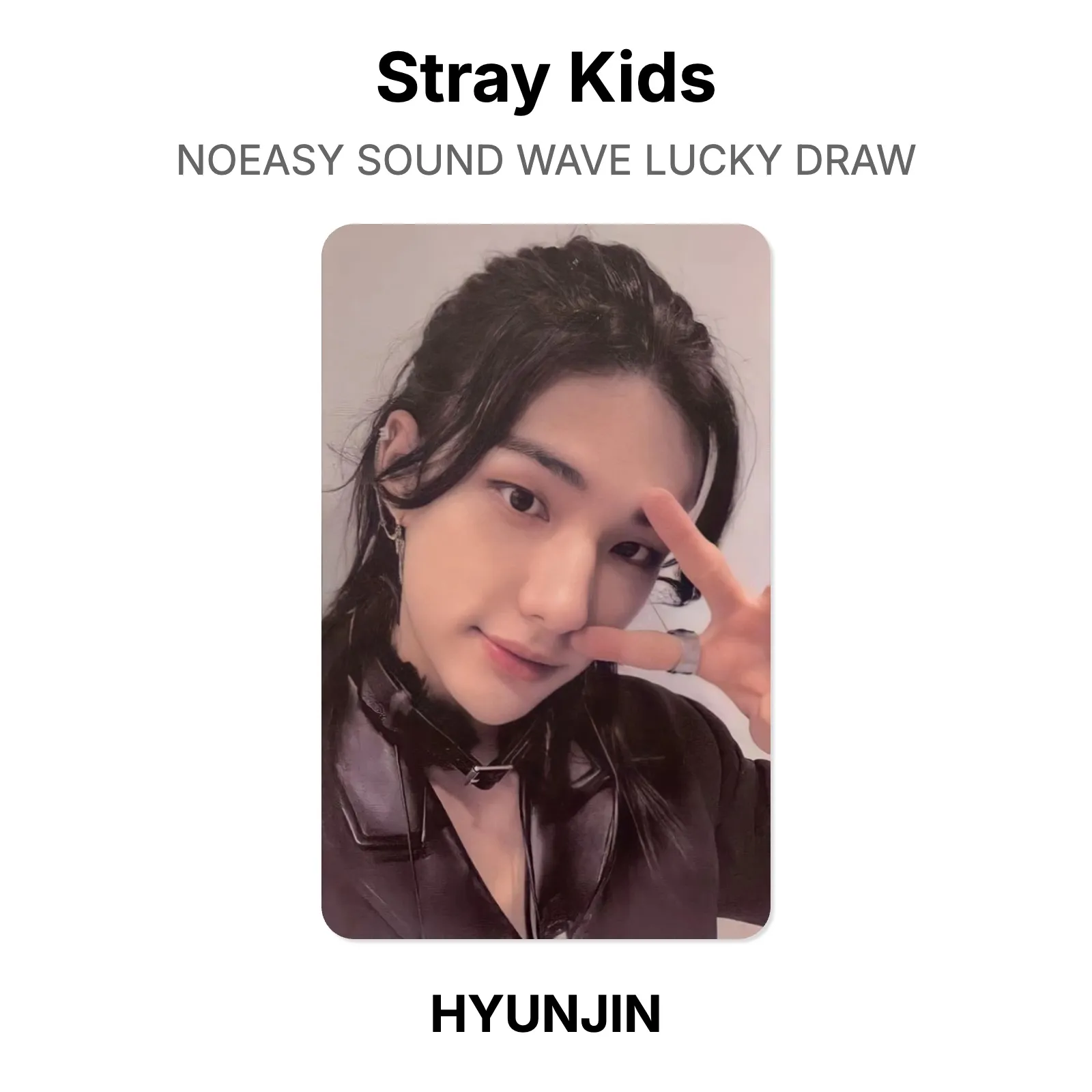 Stray Kids NOEASY SOUND WAVE LUCKY DRAW Official Photocard KPOP