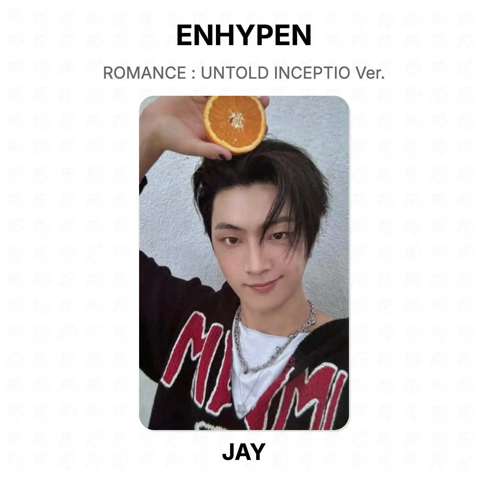 ENHYPEN ROMANCE : UNTOLD INCEPTIO Ver. Official Photocard KPOP Special Gift