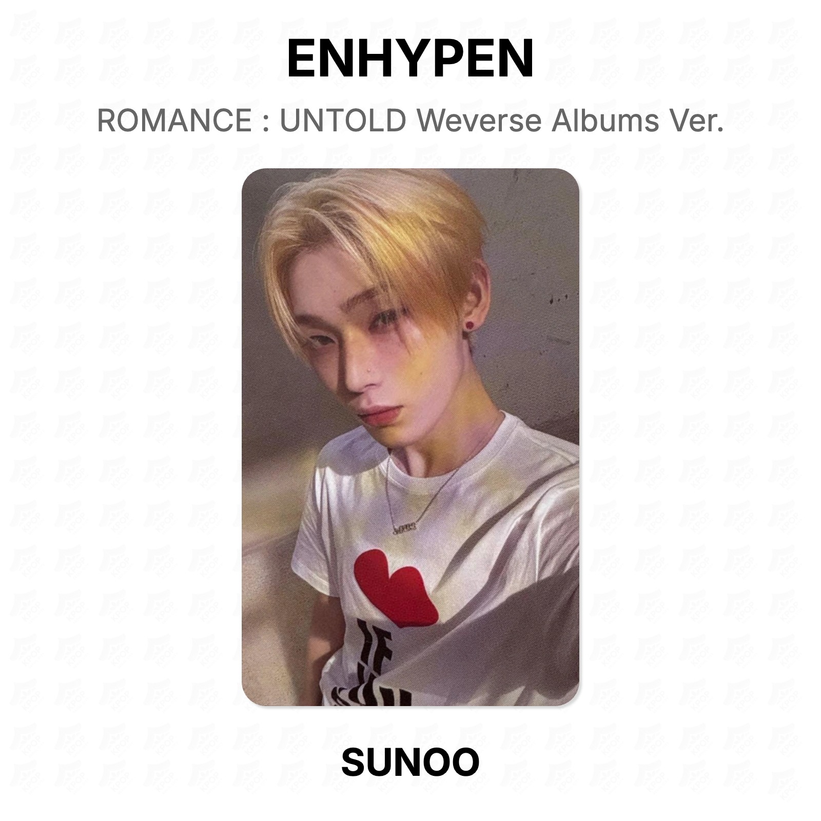 ENHYPEN ROMANCE : UNTOLD Weverse Albums Ver. Official KPOP Special Gift