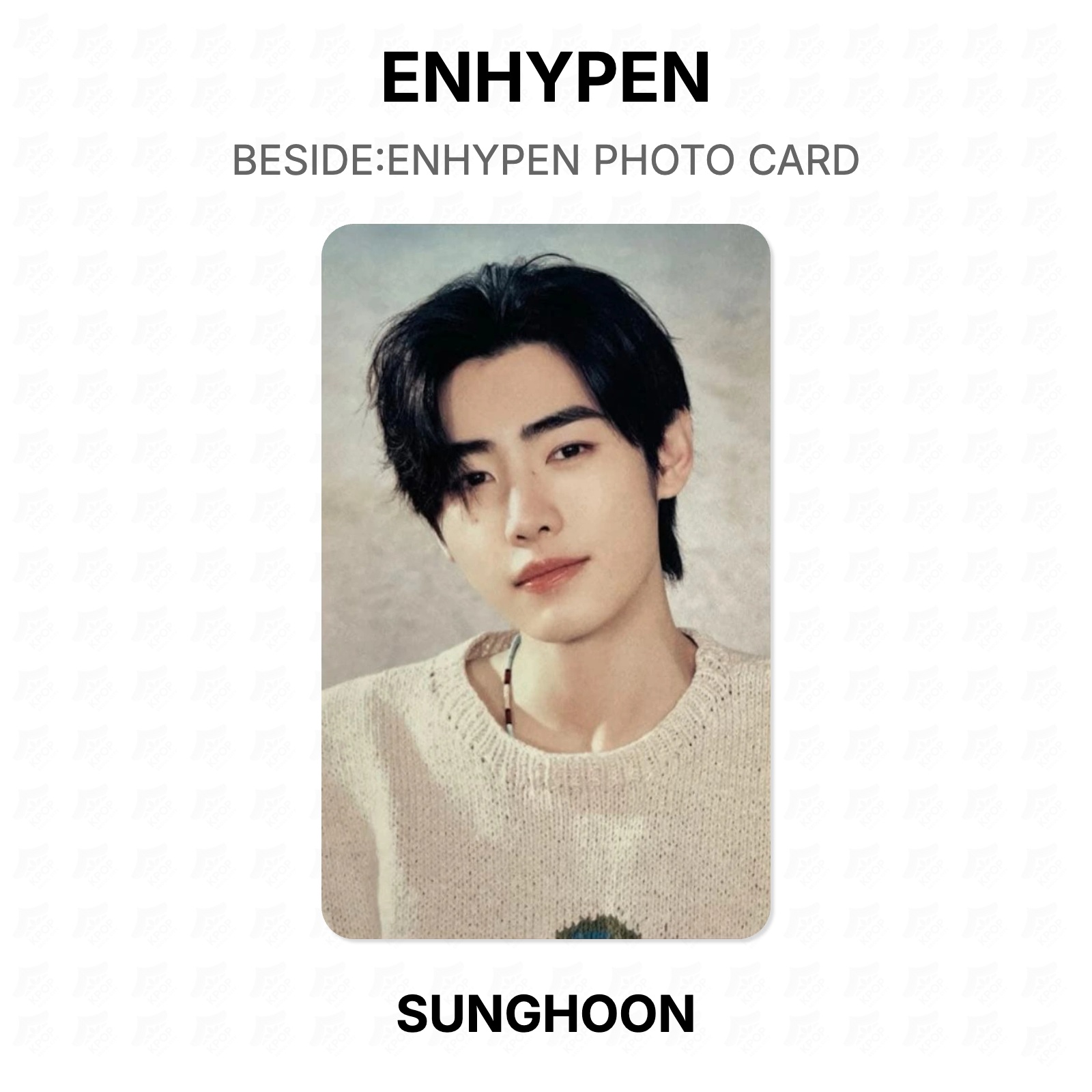 ENHYPEN BESIDE:ENHYPEN PHOTO CARD Official Photocard KPOP Special Gift