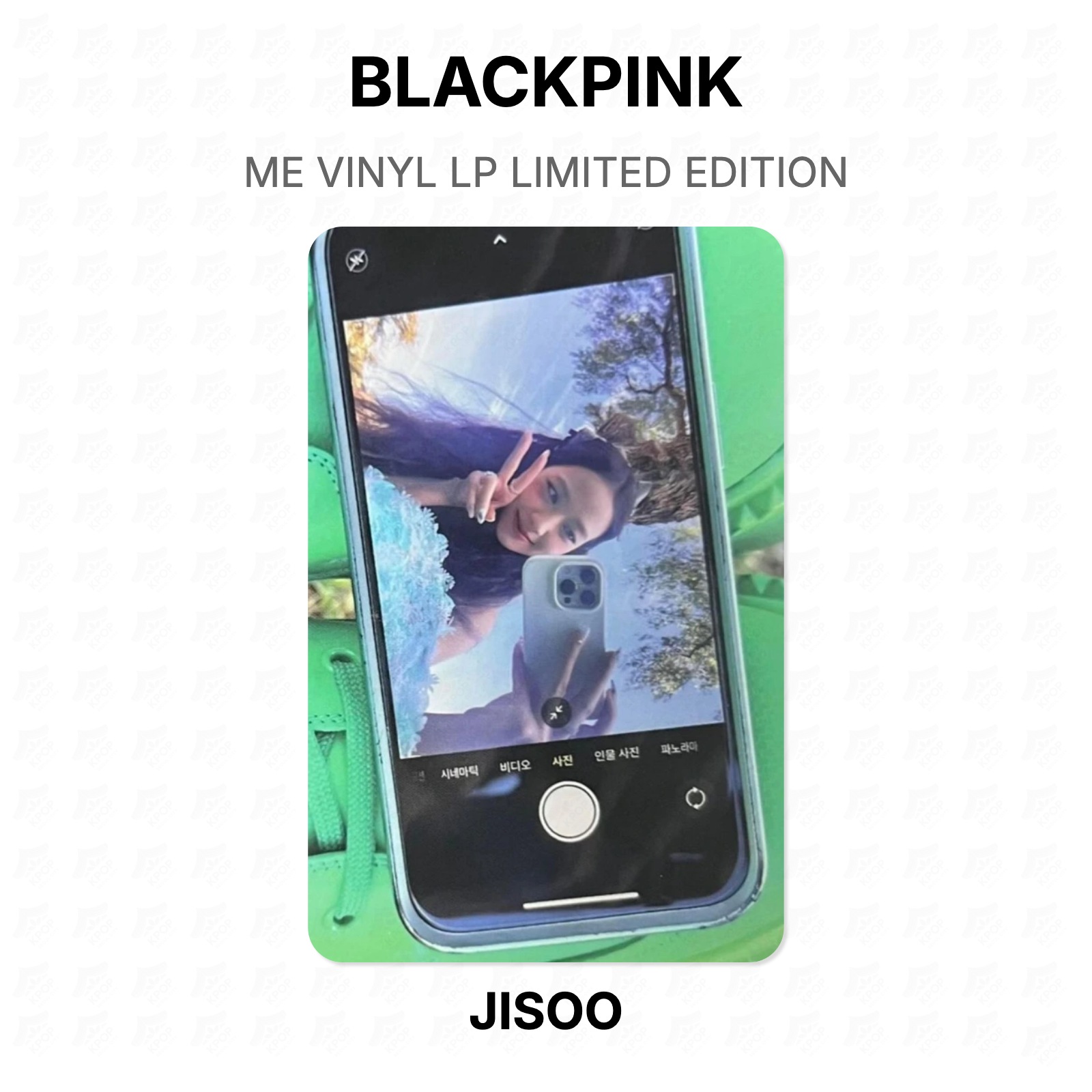 BLACKPINK ME VINYL LP LIMITED EDITION Official Photocard KPOP Special Gift