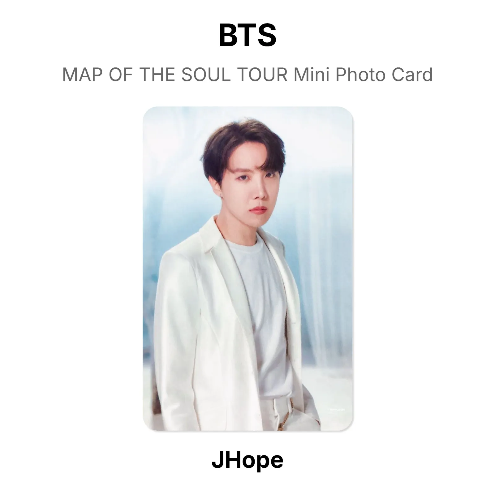 BTS MAP OF THE SOUL TOUR Mini Photo Card Official Photocard KPOP