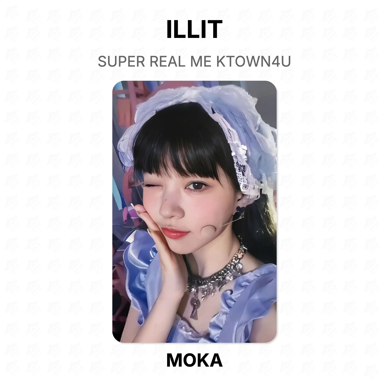 ILLIT SUPER REAL ME KTOWN4U Official Photocard KPOP Special Gift