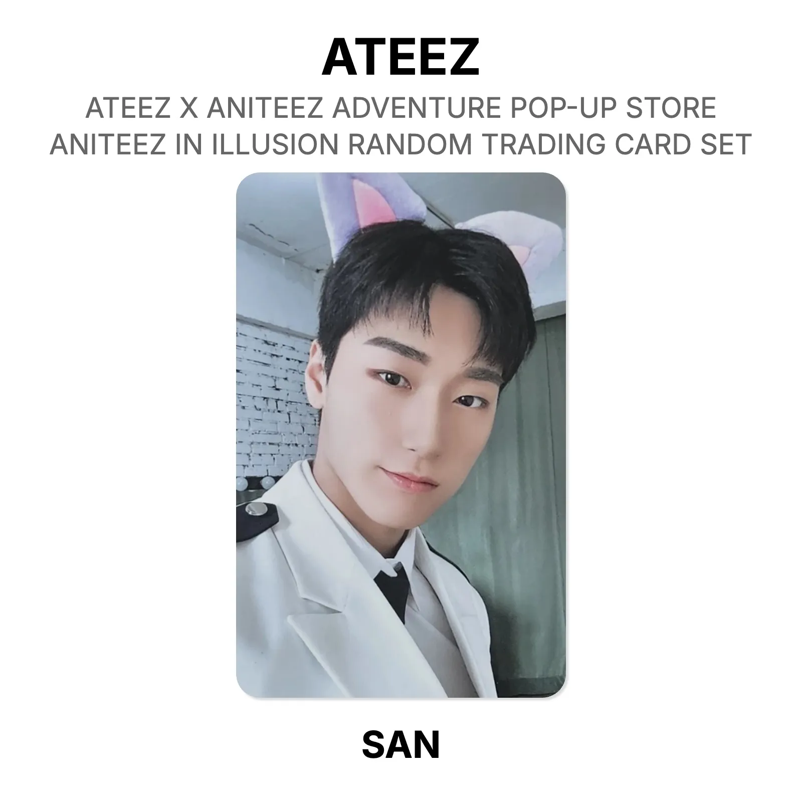 ATEEZ X ANITEEZ ADVENTURE POP-UP STORE ANITEEZ IN ILLUSION RANDOM