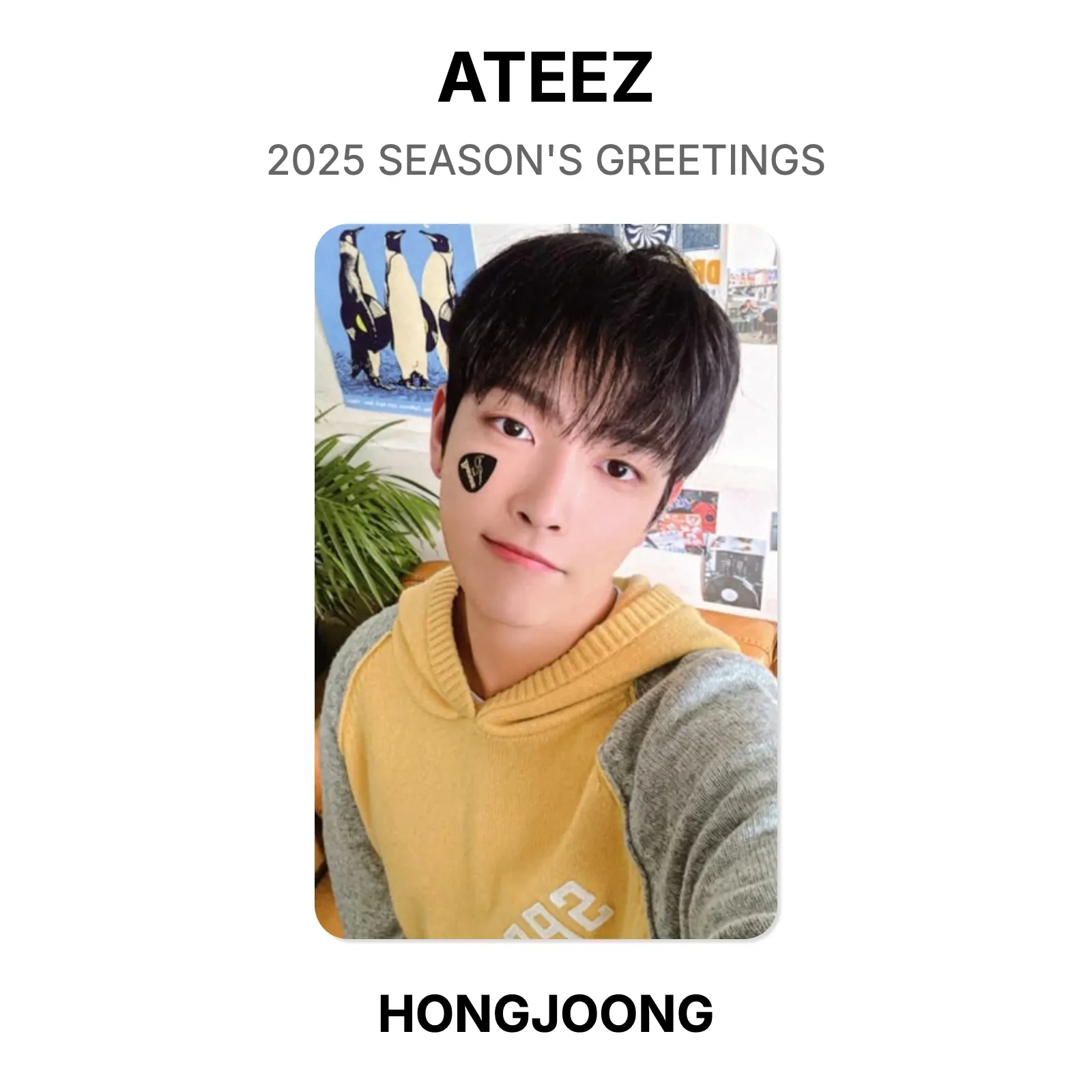 ATEEZ 2025 SEASON'S GREETINGS Official Photocard KPOP Special Gift