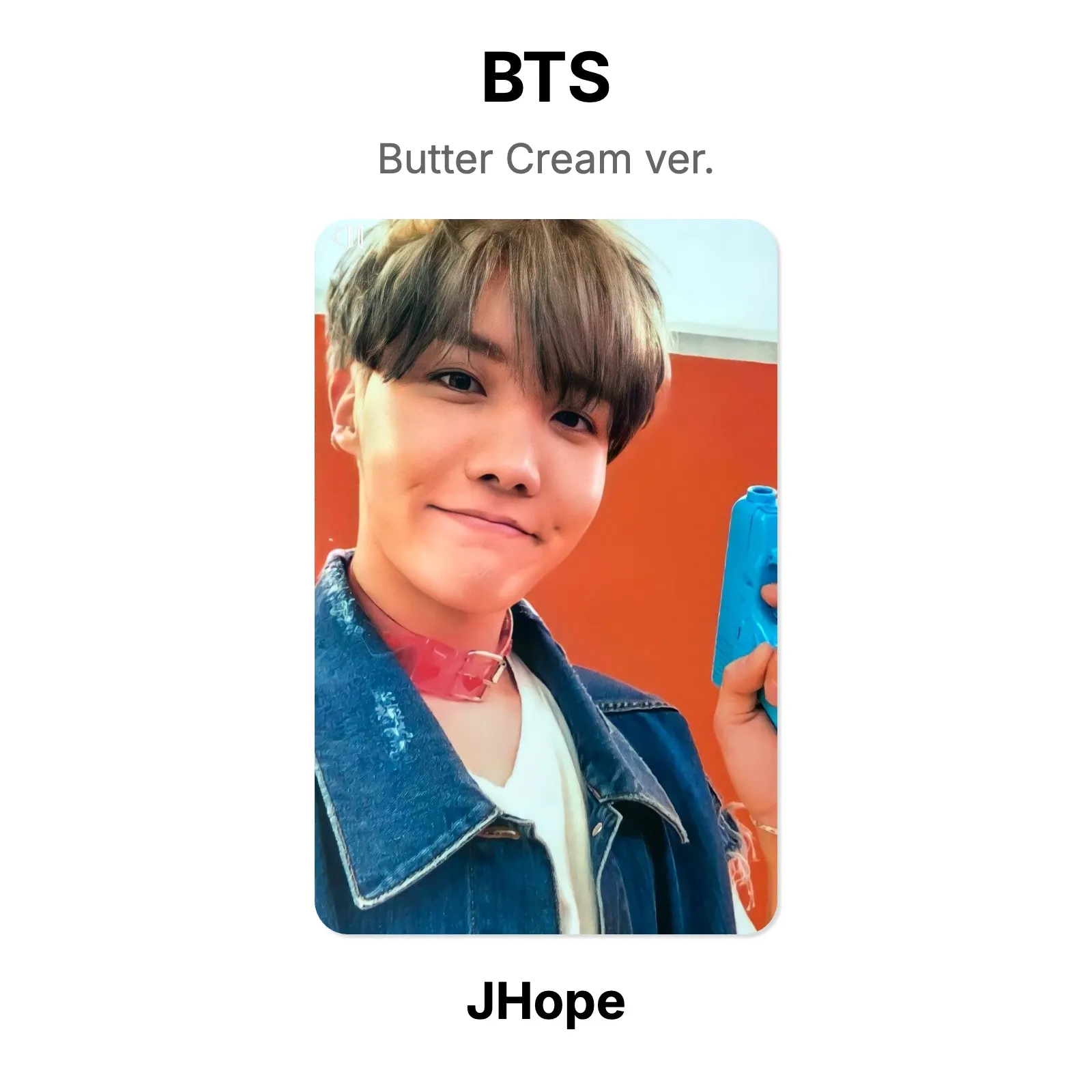 BTS Butter Cream ver. Official Photocard KPOP Special Gift