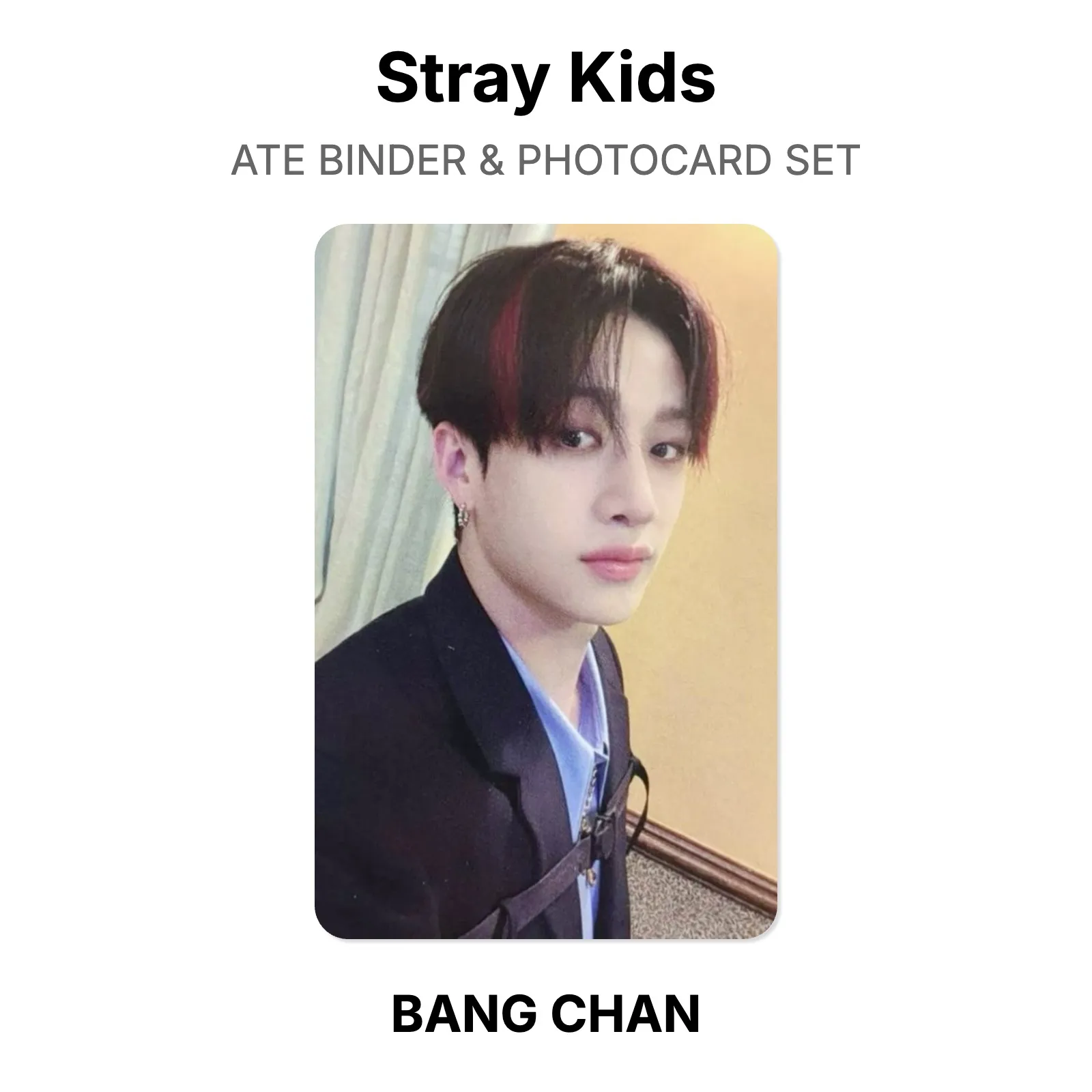 Stray Kids ATE BINDER & PHOTOCARD SET Official KPOP Special Gift