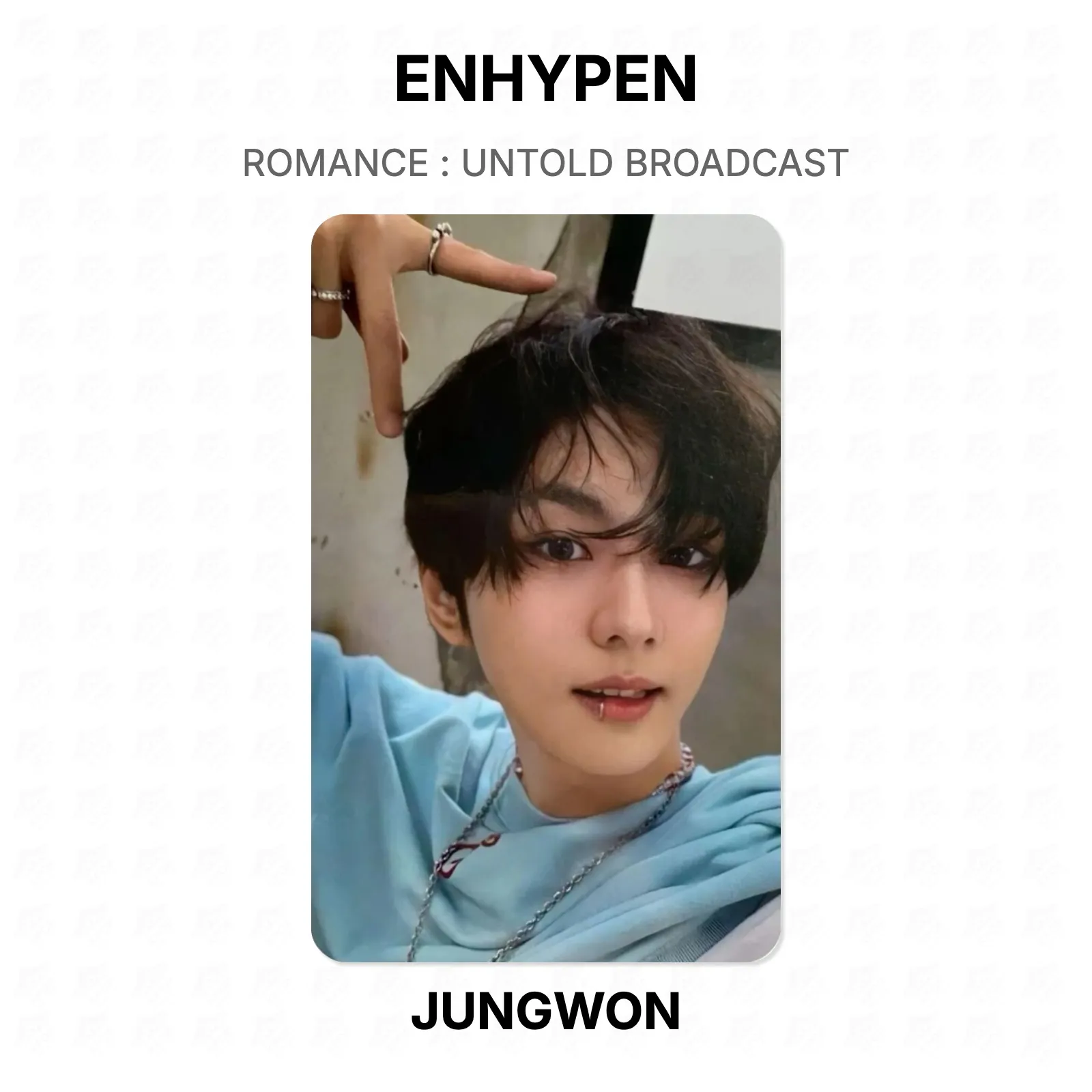 ENHYPEN ROMANCE : UNTOLD BROADCAST Official Photocard KPOP Special