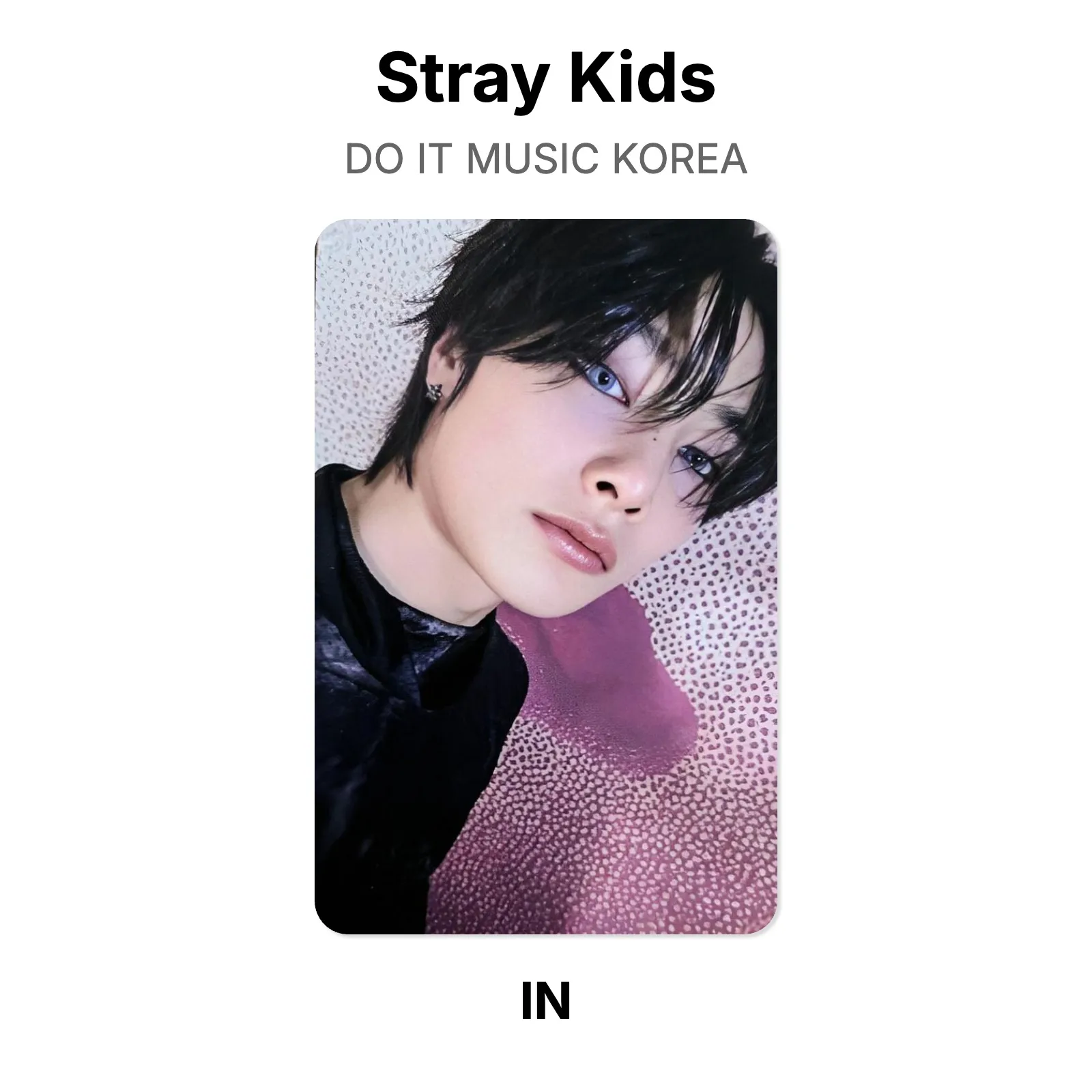 Stray Kids DO IT MUSIC KOREA Official Photocard KPOP Special Gift