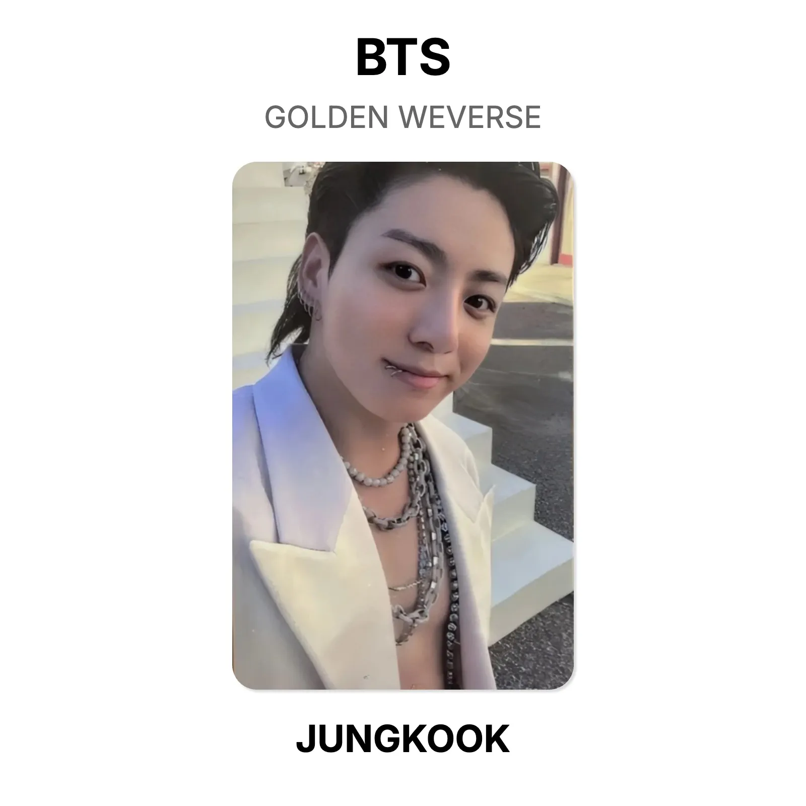 BTS GOLDEN WEVERSE Official Photocard KPOP Special Gift