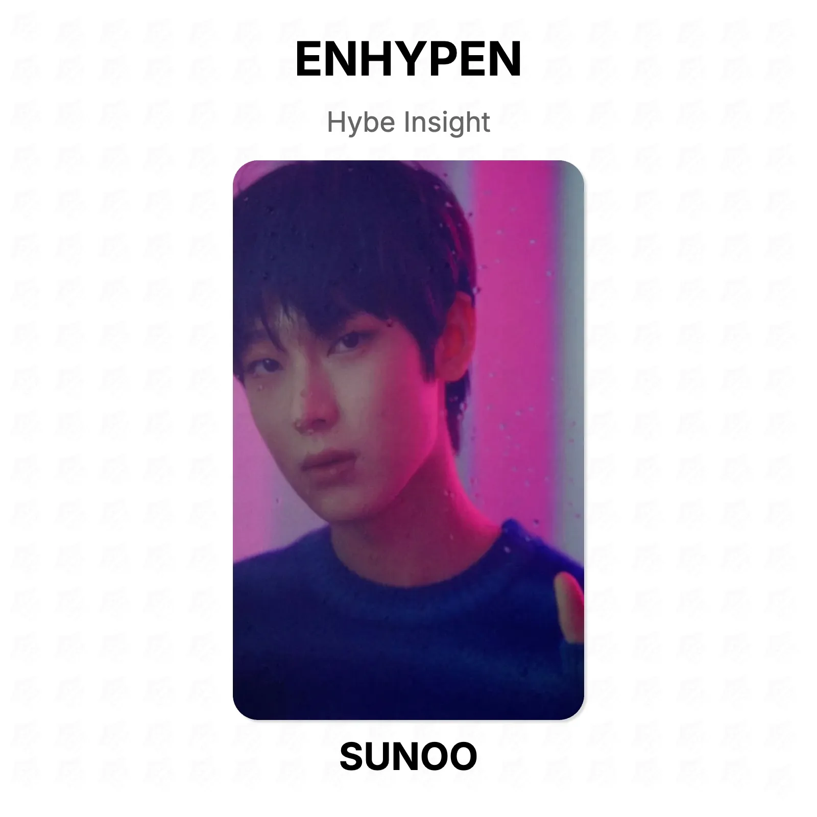 ENHYPEN Hybe Insight Official Photocard KPOP Special Gift