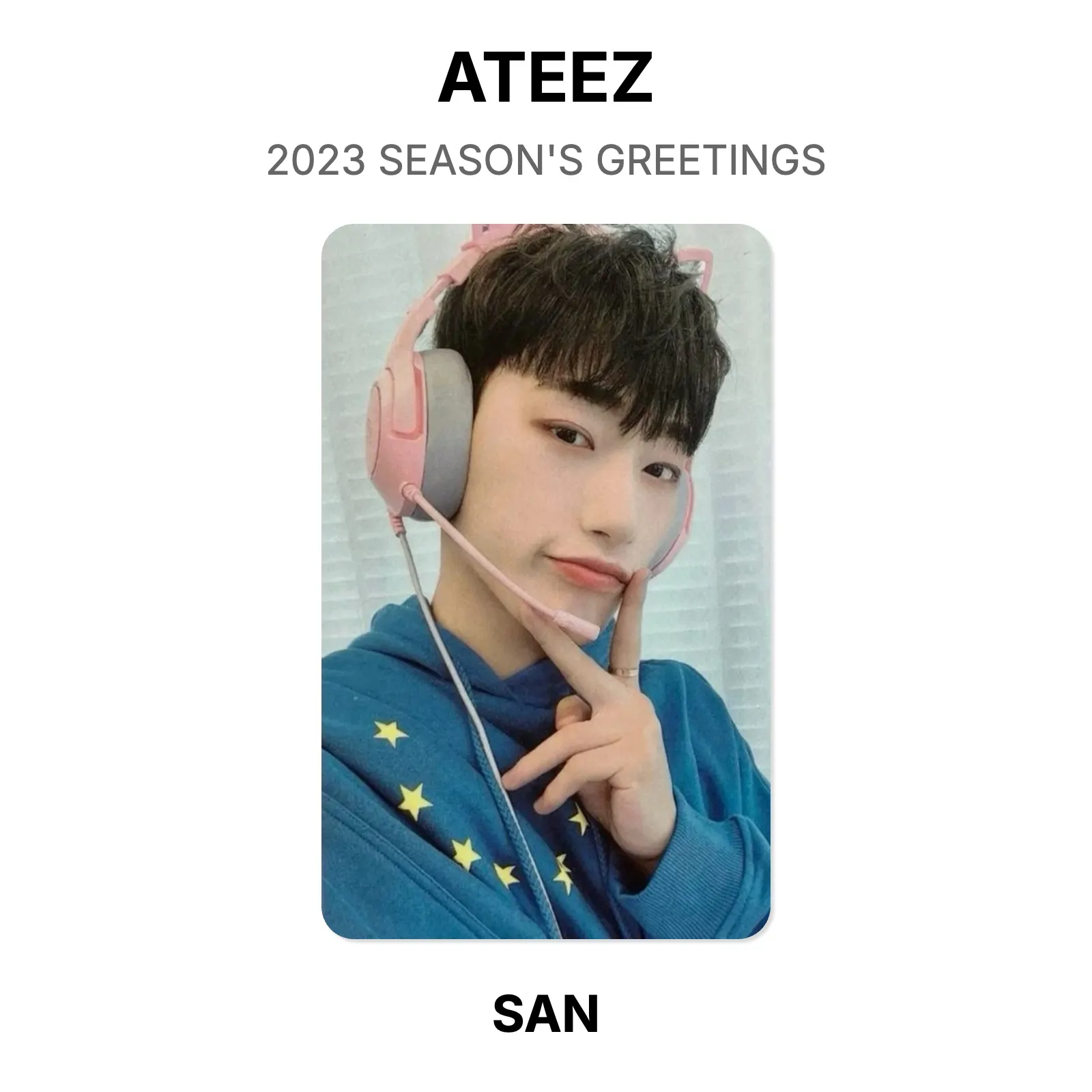 ATEEZ 2023 SEASON'S GREETINGS Official Photocard KPOP Special Gift