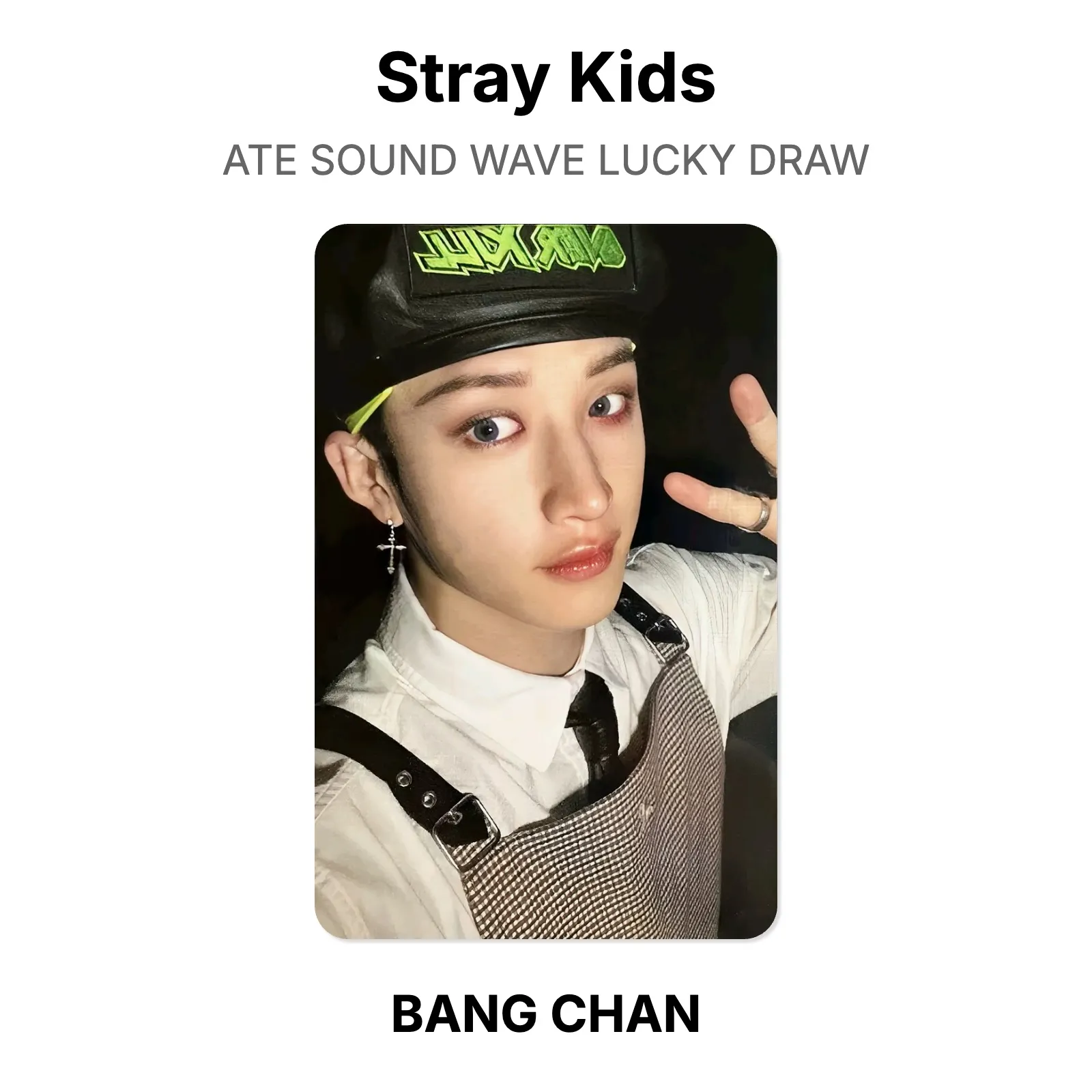 Stray Kids ATE SOUND WAVE LUCKY DRAW Official Photocard KPOP