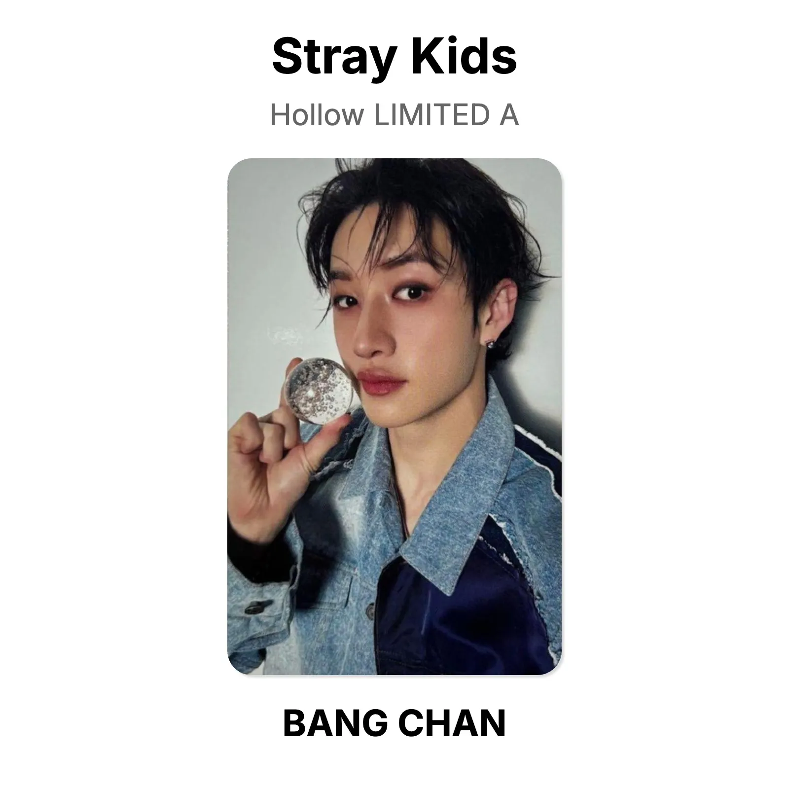 Stray Kids Hollow LIMITED A Official Photocard KPOP Special Gift