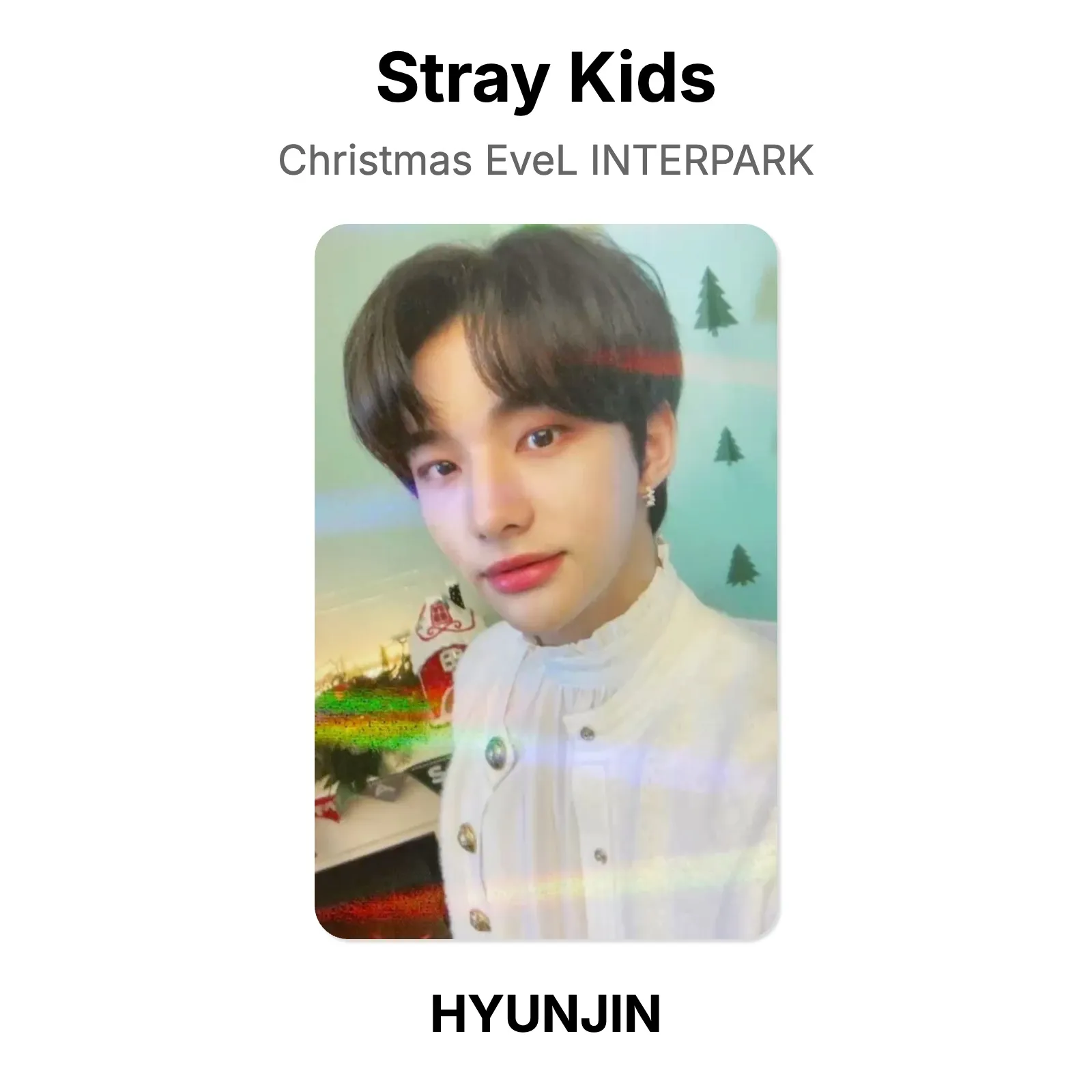Stray Kids Christmas EveL INTERPARK Official Photocard KPOP