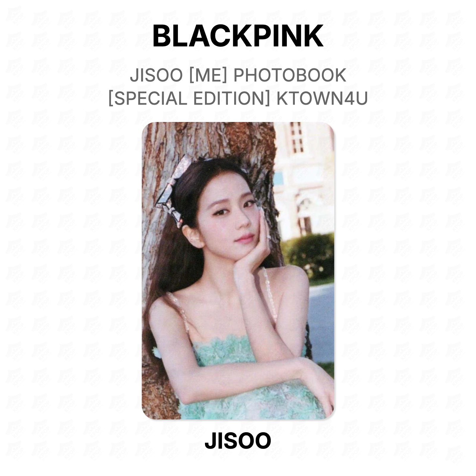 BLACKPINK JISOO [ME] PHOTOBOOK [SPECIAL EDITION] KTOWN4U KPOP Special Gift