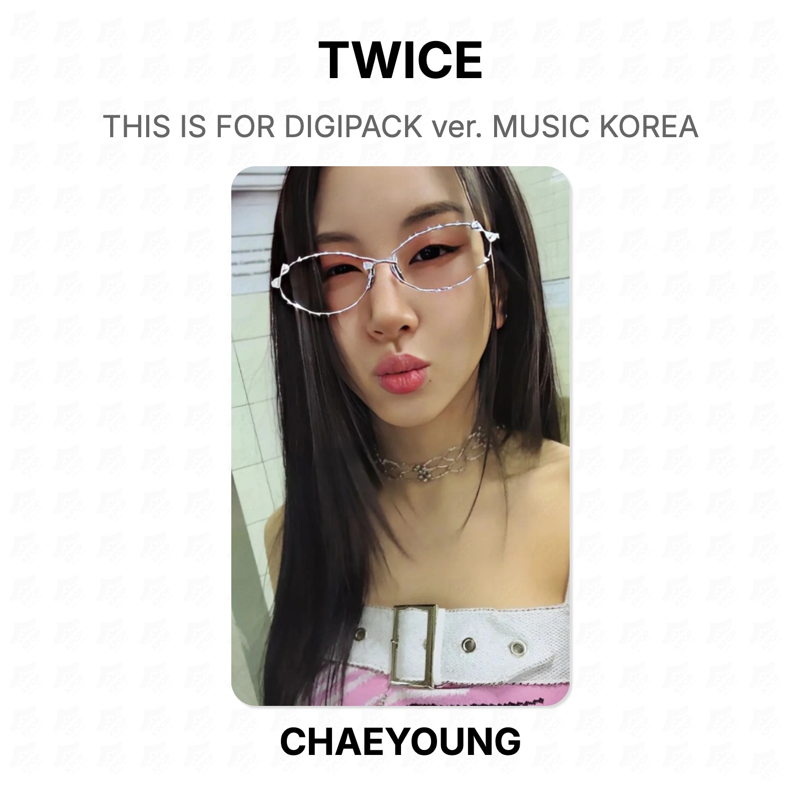TWICE THIS IS FOR DIGIPACK ver. MUSIC KOREA Official Photocard KPOP Special Gift