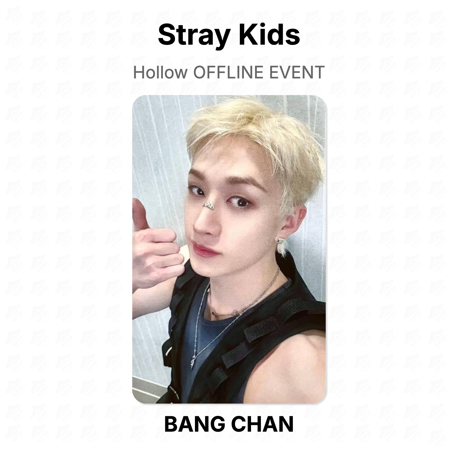 Stray Kids Hollow OFFLINE EVENT Official Photocard KPOP Special Gift