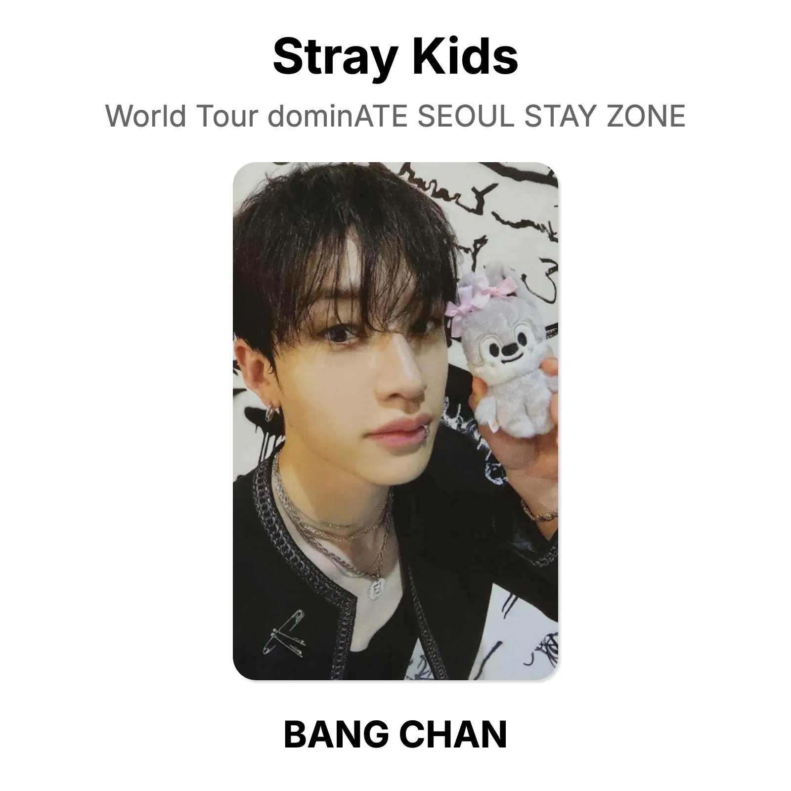 Stray Kids World Tour dominATE SEOUL STAY ZONE Official KPOP Special Gift