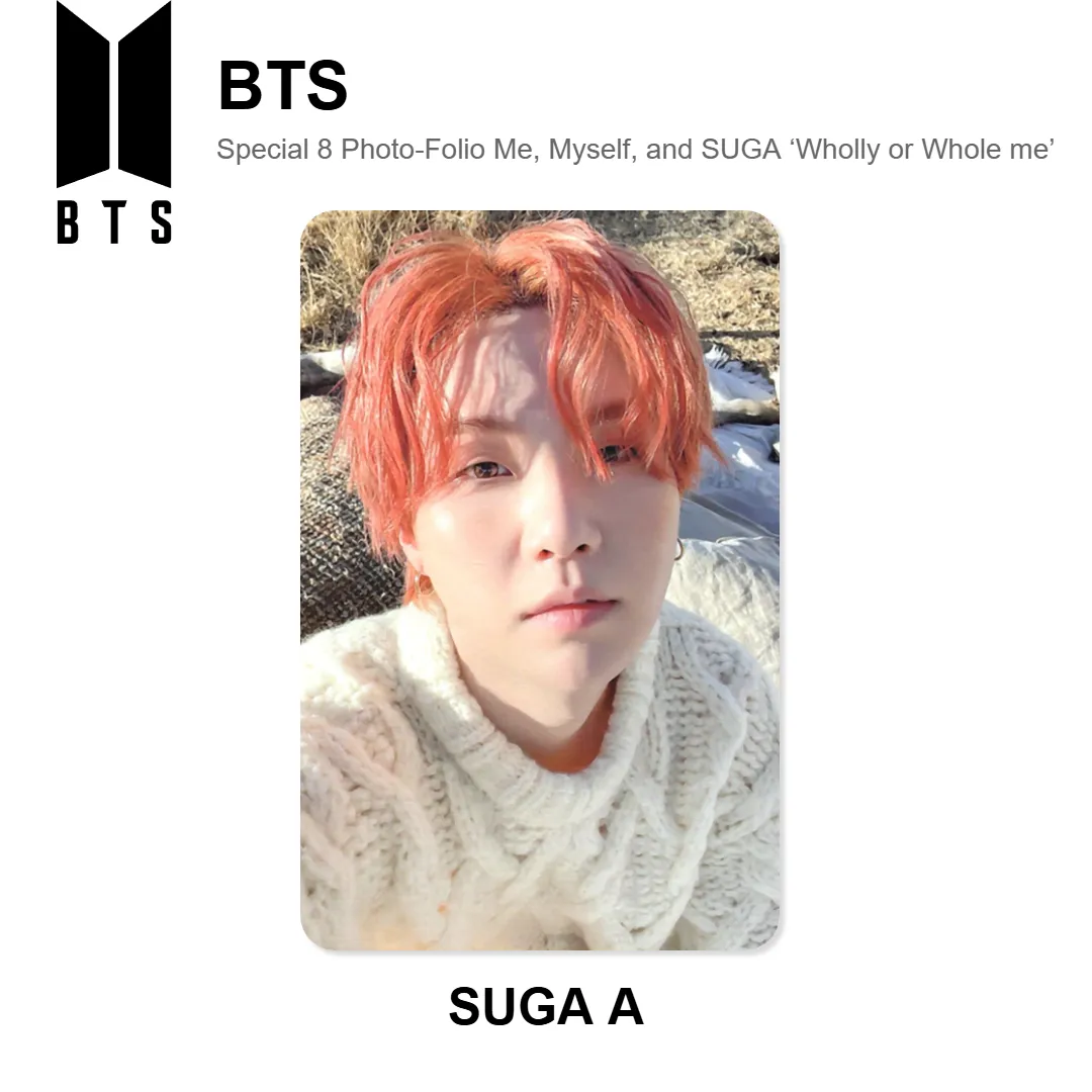 BTS Special 8 Photo-Folio Me, Myself, and SUGA 'Wholly or Whole me