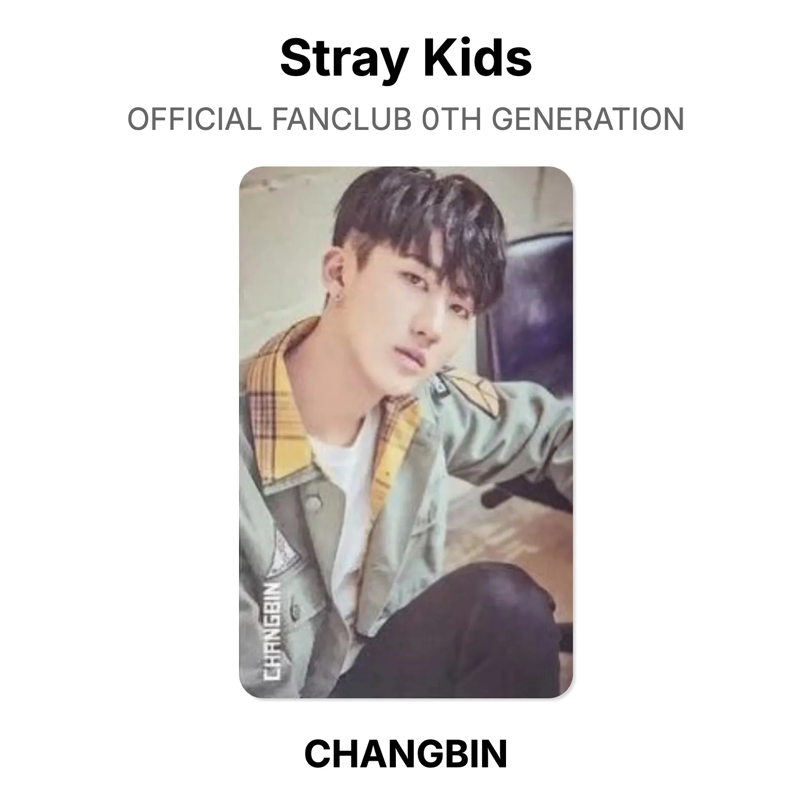 Stray Kids OFFICIAL FANCLUB 0TH GENERATION Photocard KPOP Special