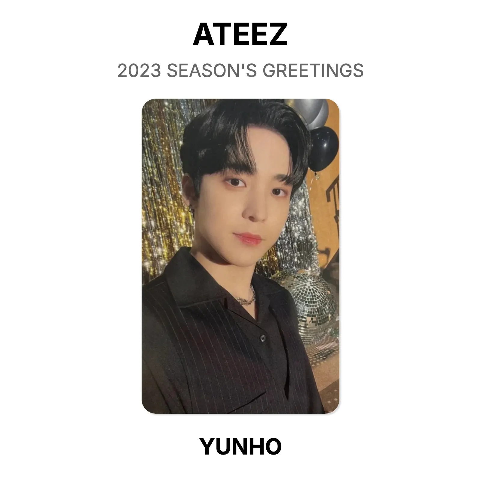 ATEEZ 2023 SEASON'S GREETINGS Official Photocard KPOP Special Gift