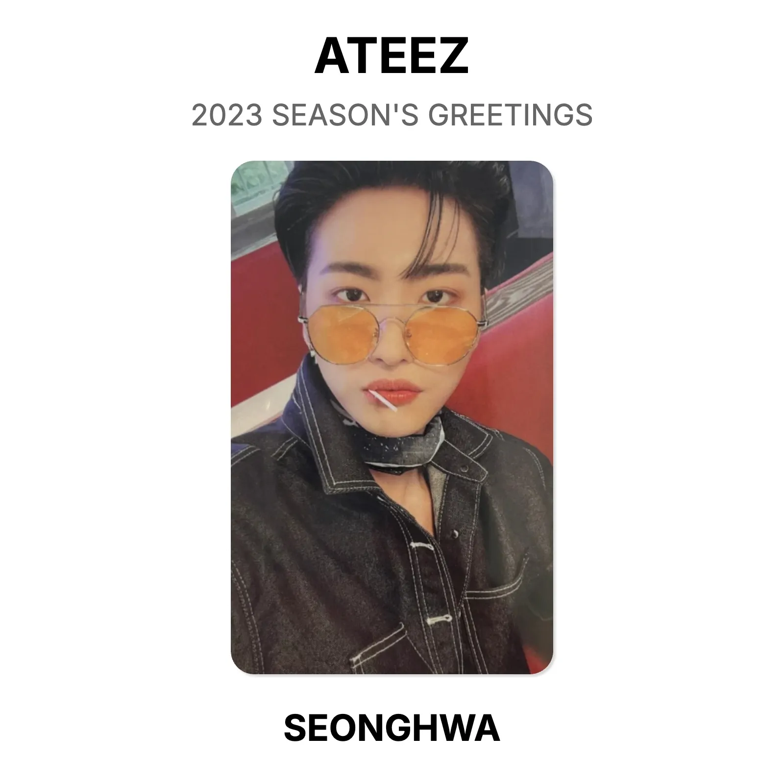 ATEEZ 2023 SEASON'S GREETINGS Official Photocard KPOP Special Gift