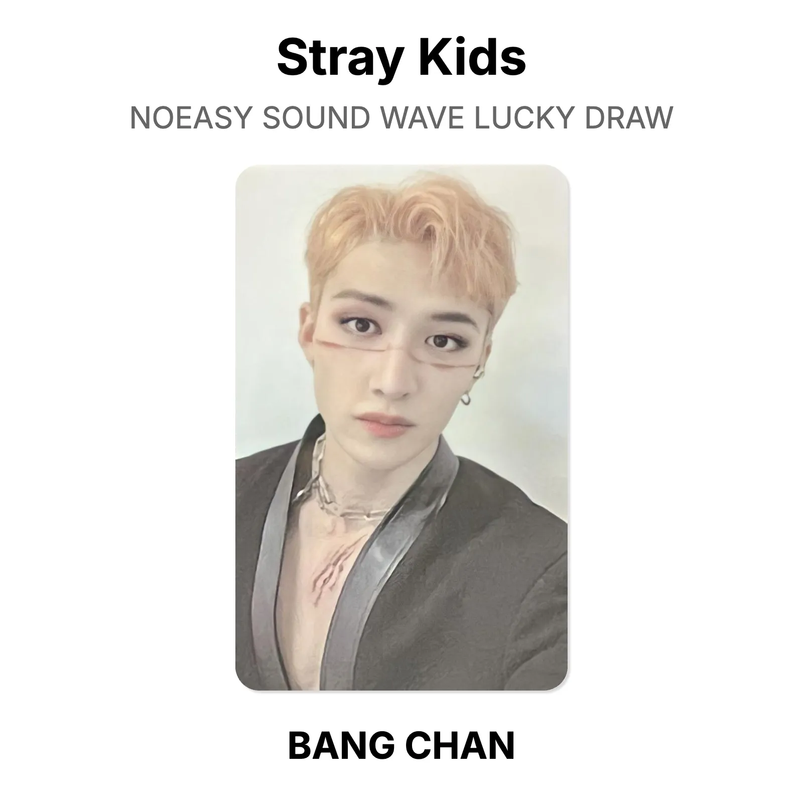 Stray Kids NOEASY SOUND WAVE LUCKY DRAW Official Photocard KPOP