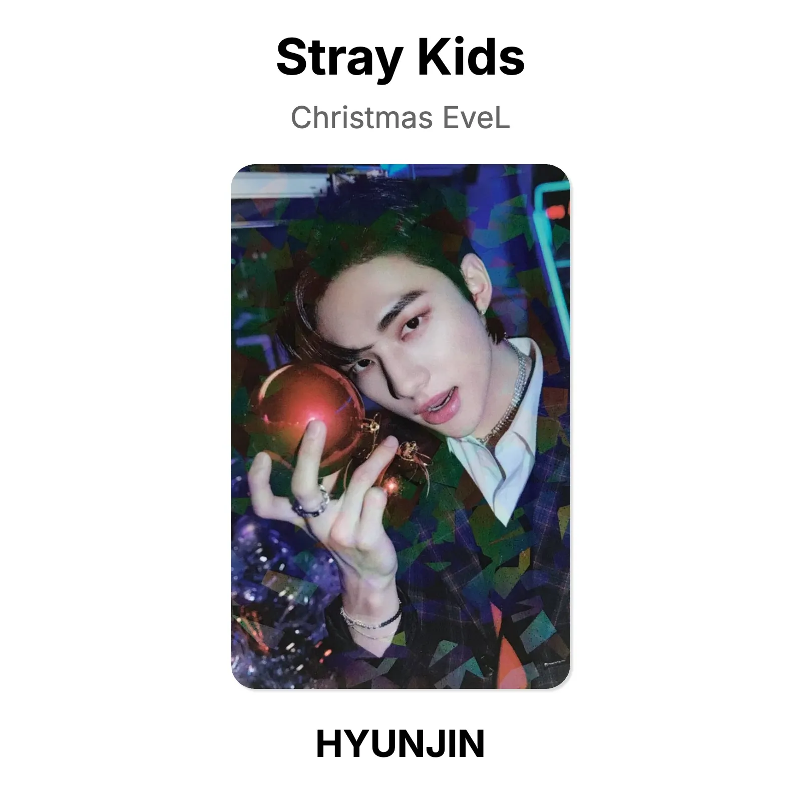 Stray Kids Christmas EveL Official Photocard KPOP Special Gift