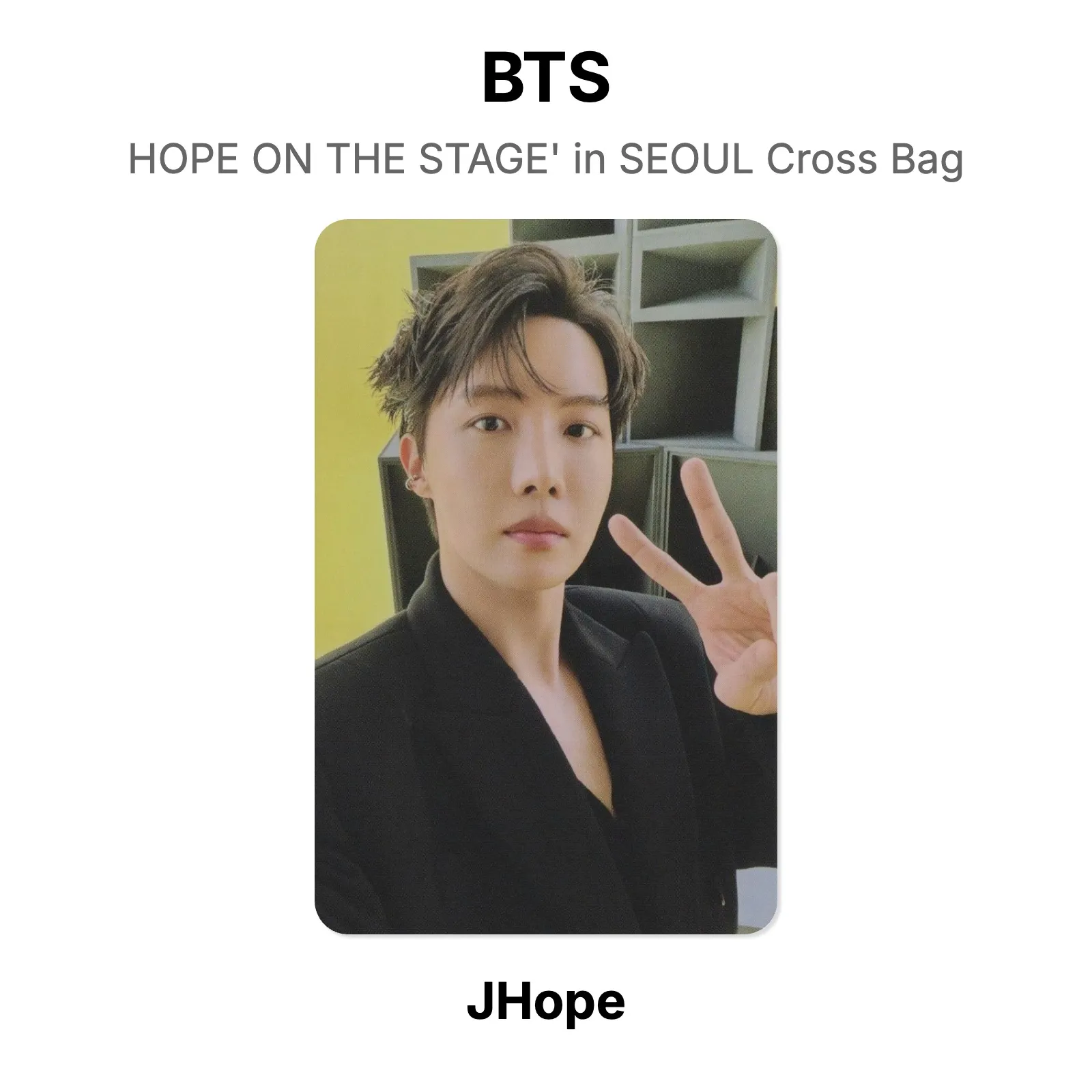 BTS j-hope Tour 'HOPE ON THE STAGE' in SEOUL Cross Bag KPOP