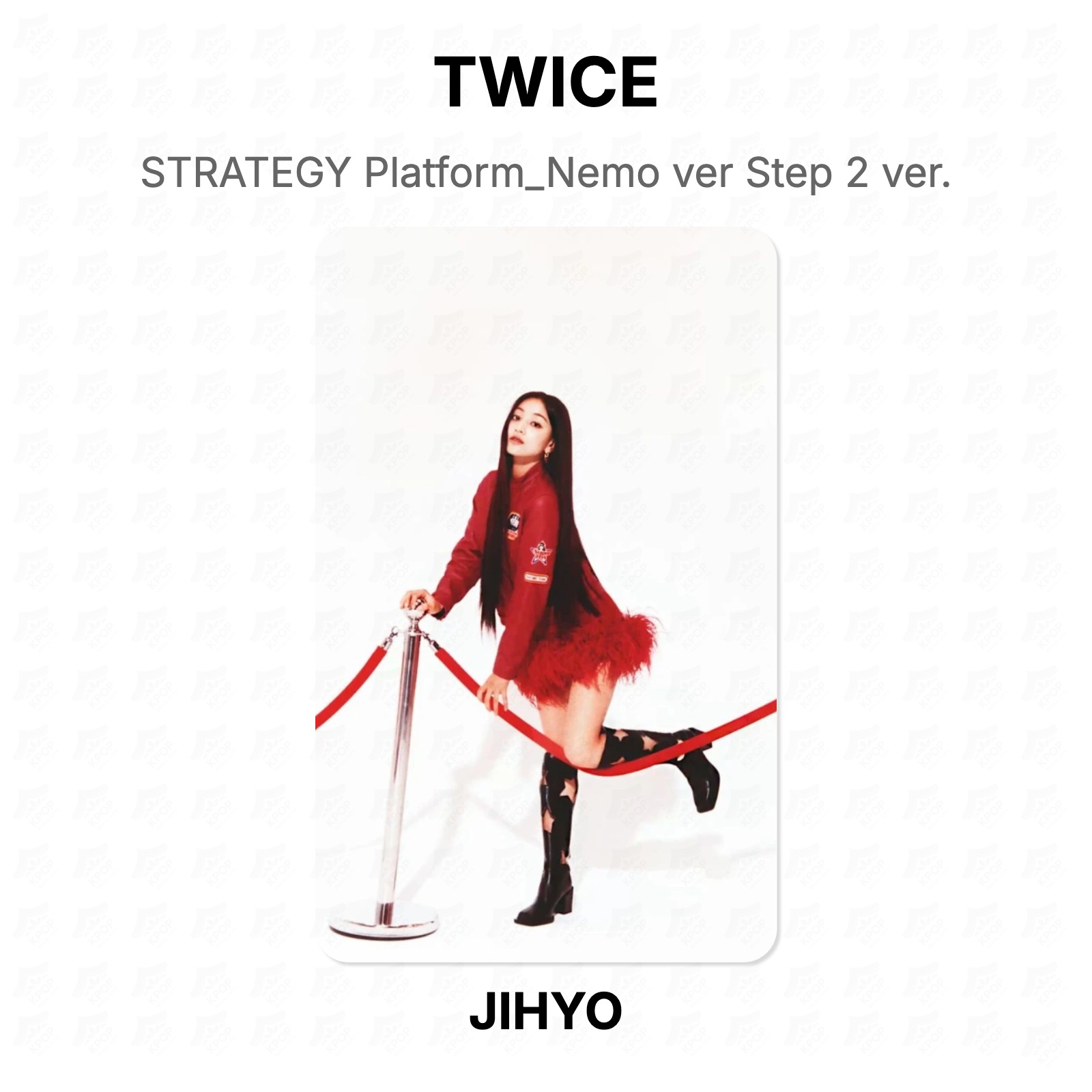 TWICE STRATEGY Platform_Nemo ver Step 2 ver. Official KPOP Special Gift
