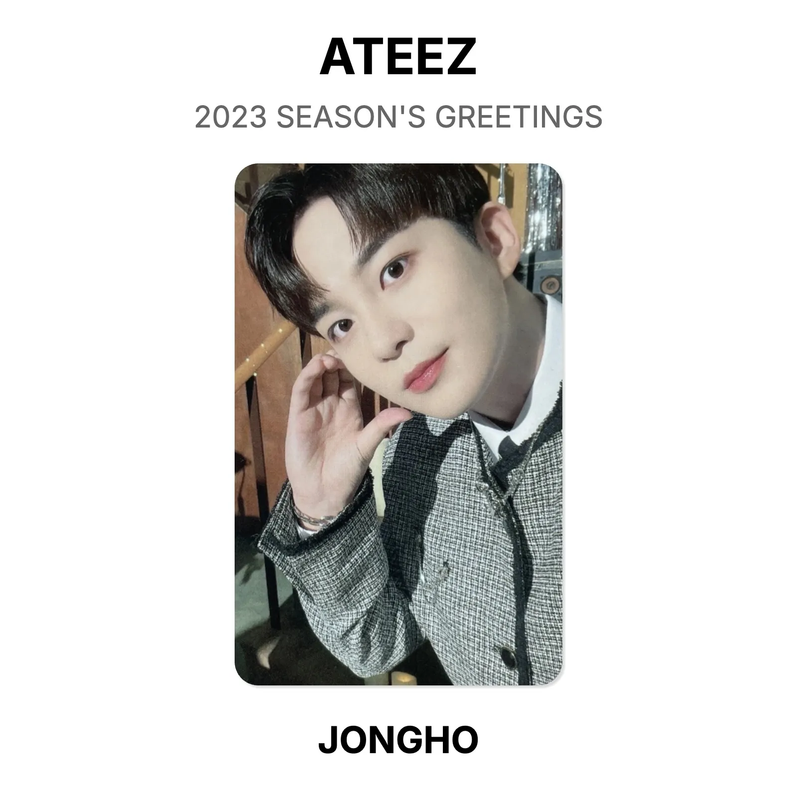 ATEEZ 2023 SEASON'S GREETINGS Official Photocard KPOP Special Gift
