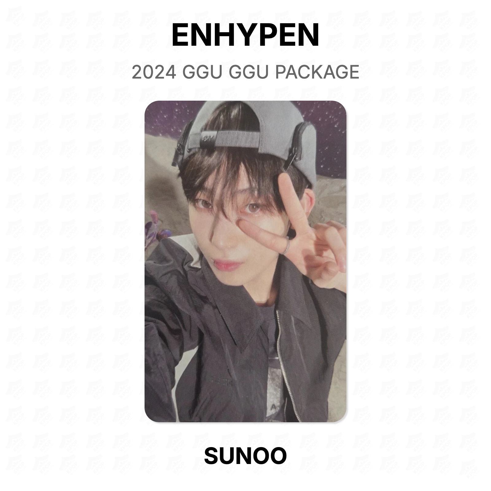 ENHYPEN 2024 GGU GGU PACKAGE Official Photocard KPOP Special Gift