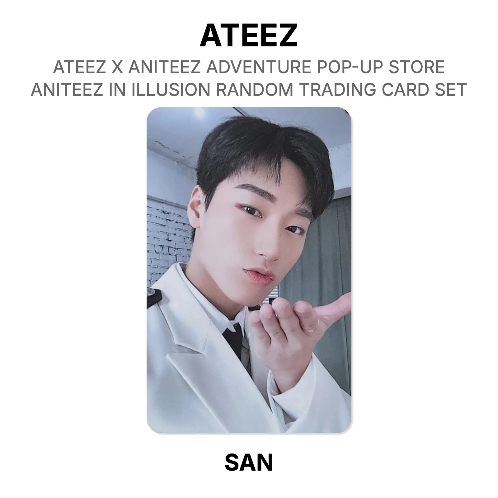 ATEEZ X ANITEEZ ADVENTURE POP-UP STORE ANITEEZ IN ILLUSION RANDOM