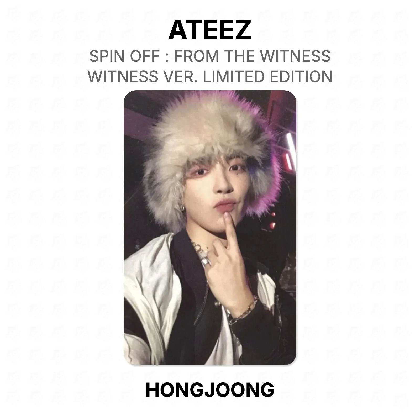 ATEEZ SPIN OFF : FROM THE WITNESS WITNESS VER. LIMITED EDITION KPOP Special Gift